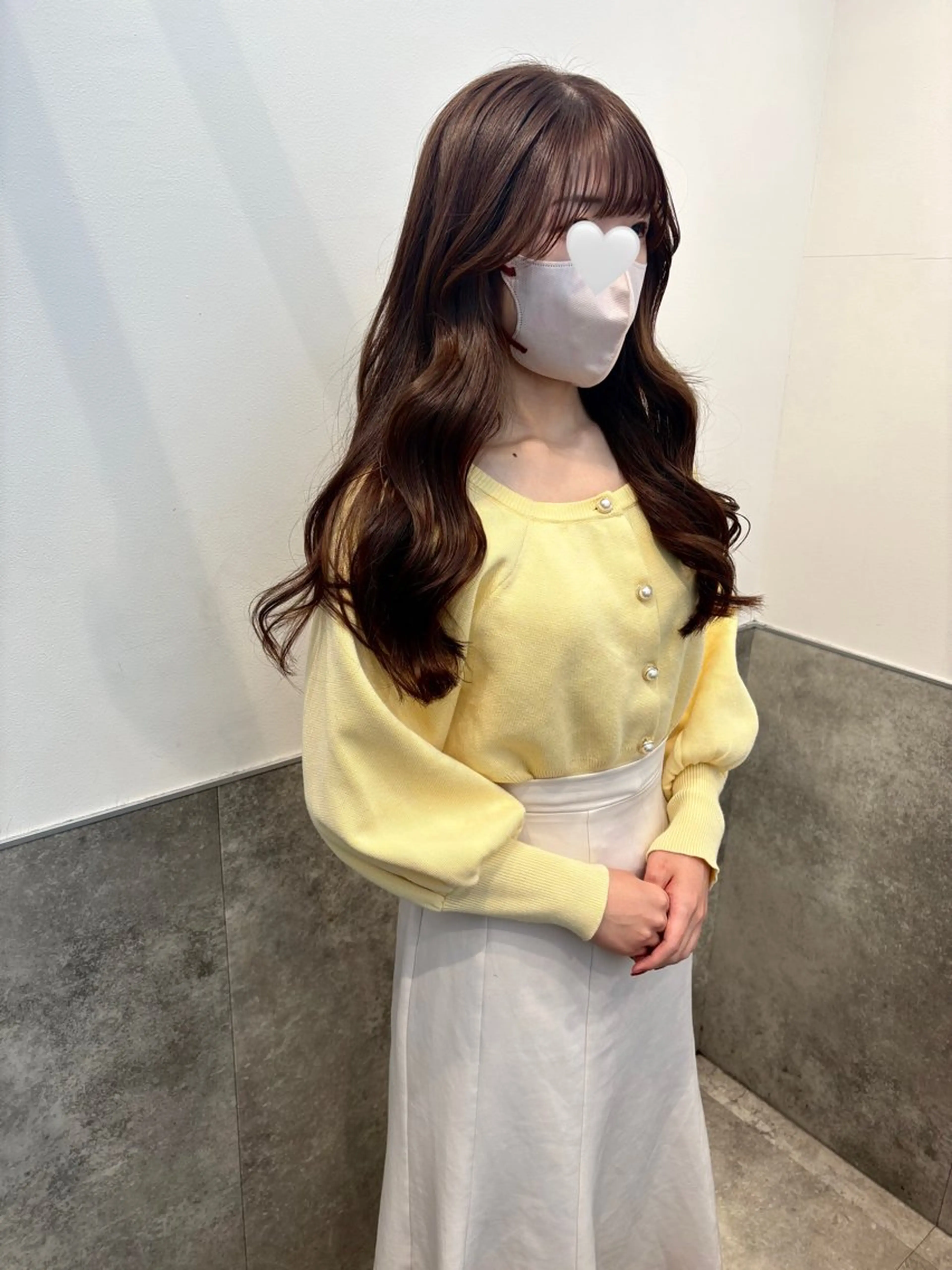 ロング カラー 顔周りカット カット ヘアカラー トリートメント mao | 柔らか艶カラー🫧のヘアスタイル