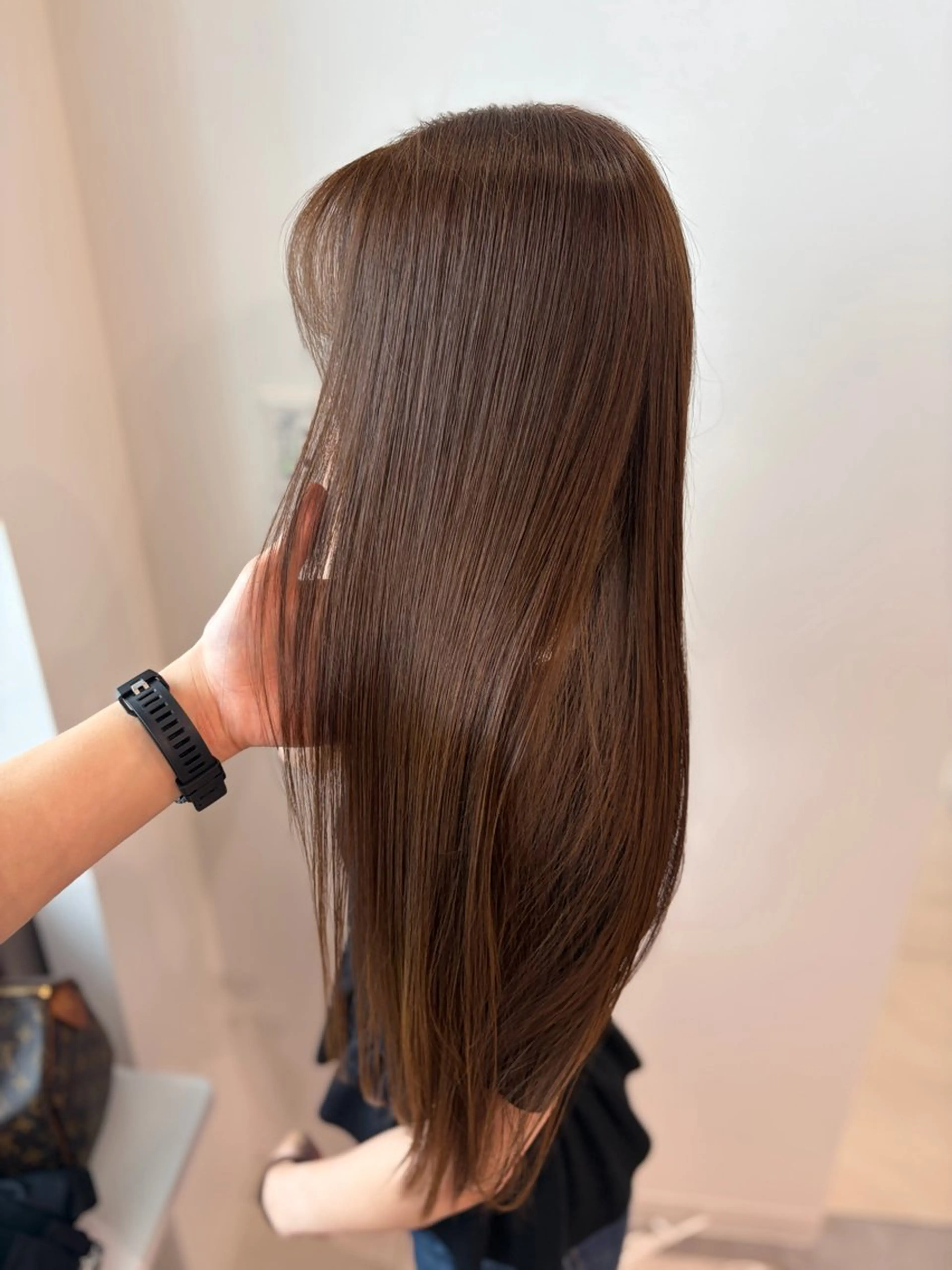 ロング カラー 藤社 烈のヘアスタイル