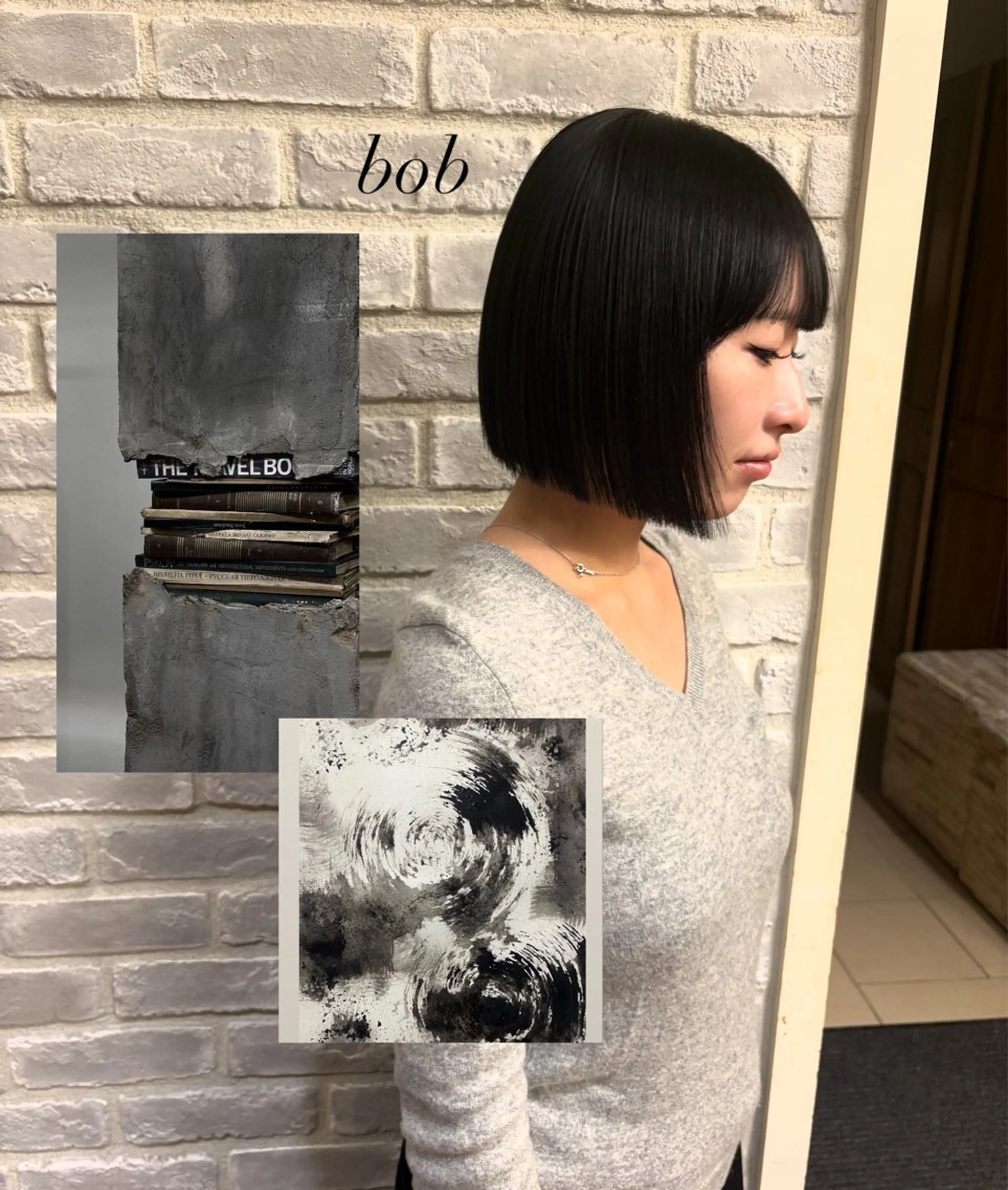 ショート カット ヘアカラー 【美ボブ. カラー】midoのヘアスタイル