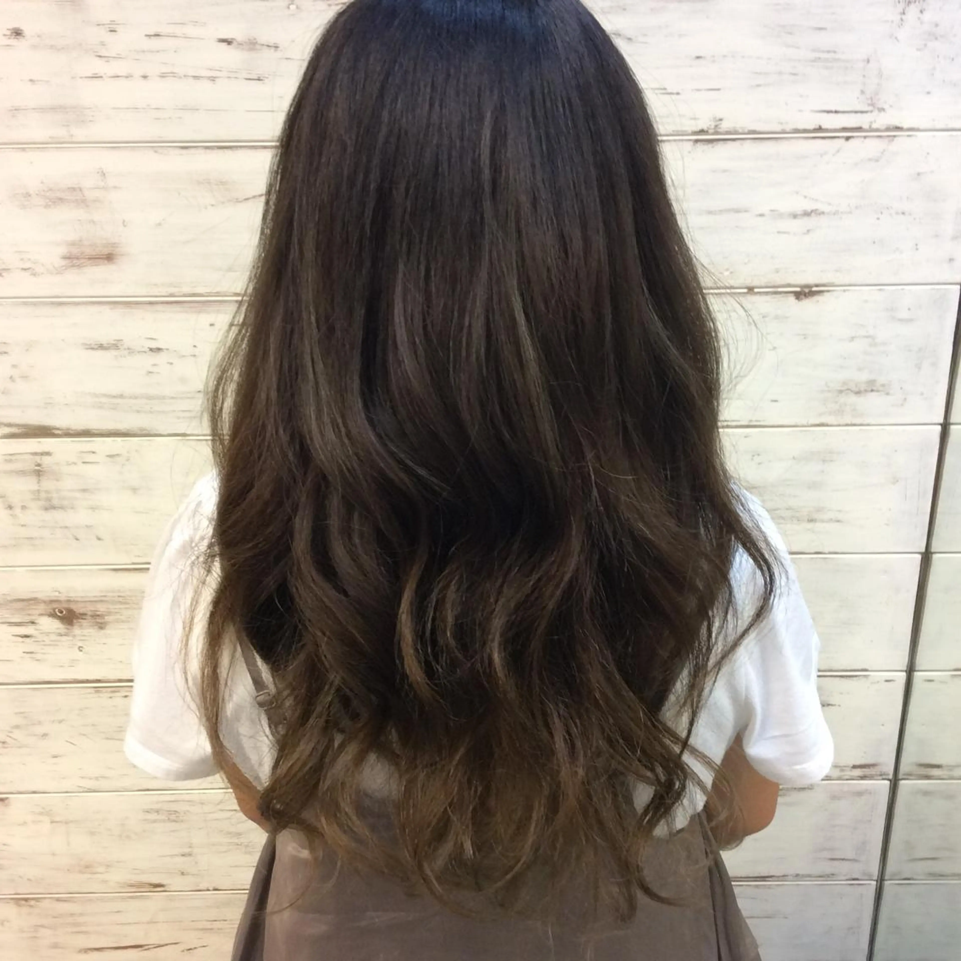 ショート ミディアム セミロング ロング カラー パーマ ヘアアレンジ アッシュ グラデーションカラー ハイライトカラー ハイライト 日比 貴大/ minim hairのヘアスタイル