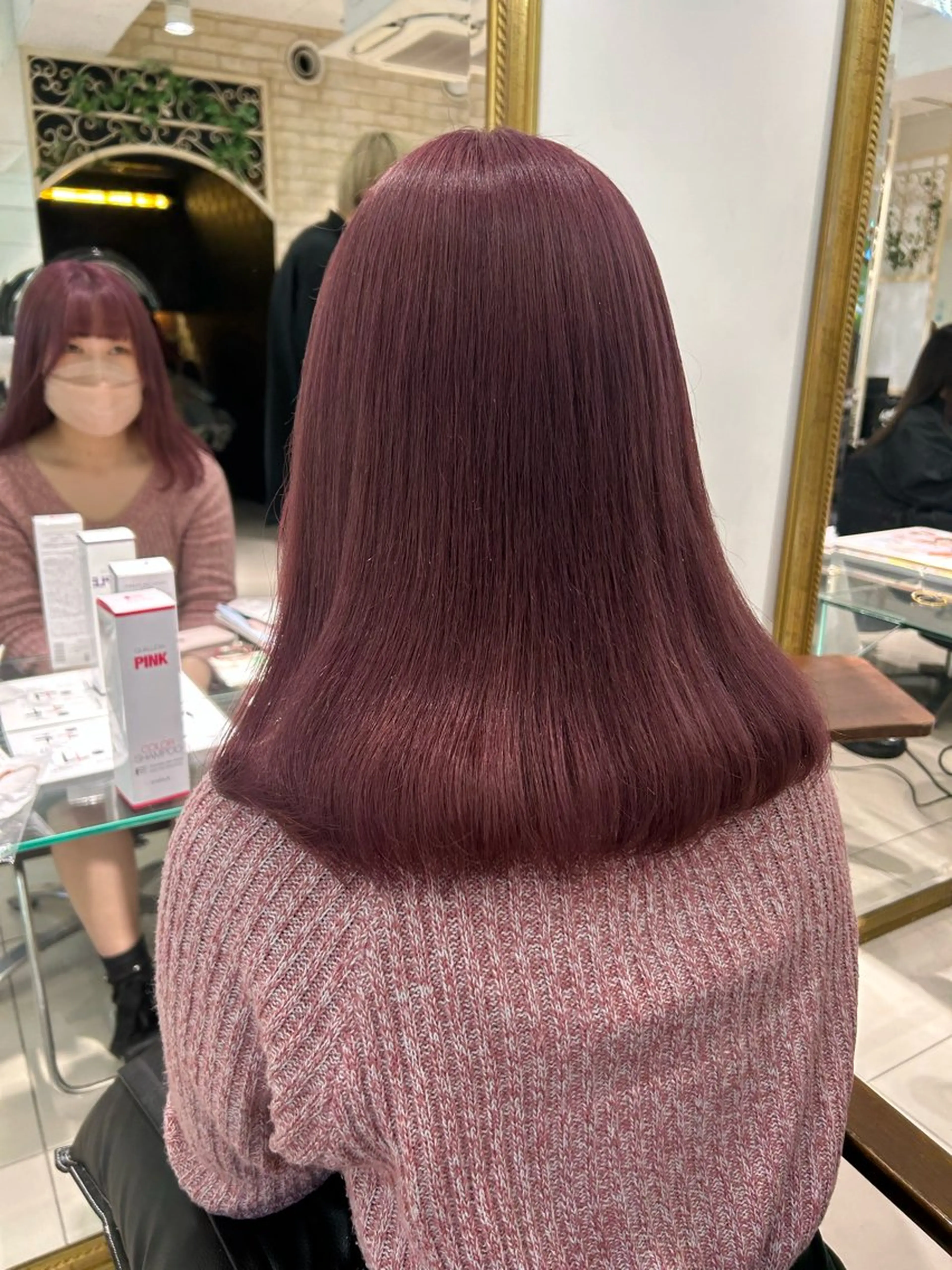 ロング カラー ヘアアレンジ 透明感カラー 髪質改善 透明感カラー ai🫧🪞のヘアスタイル