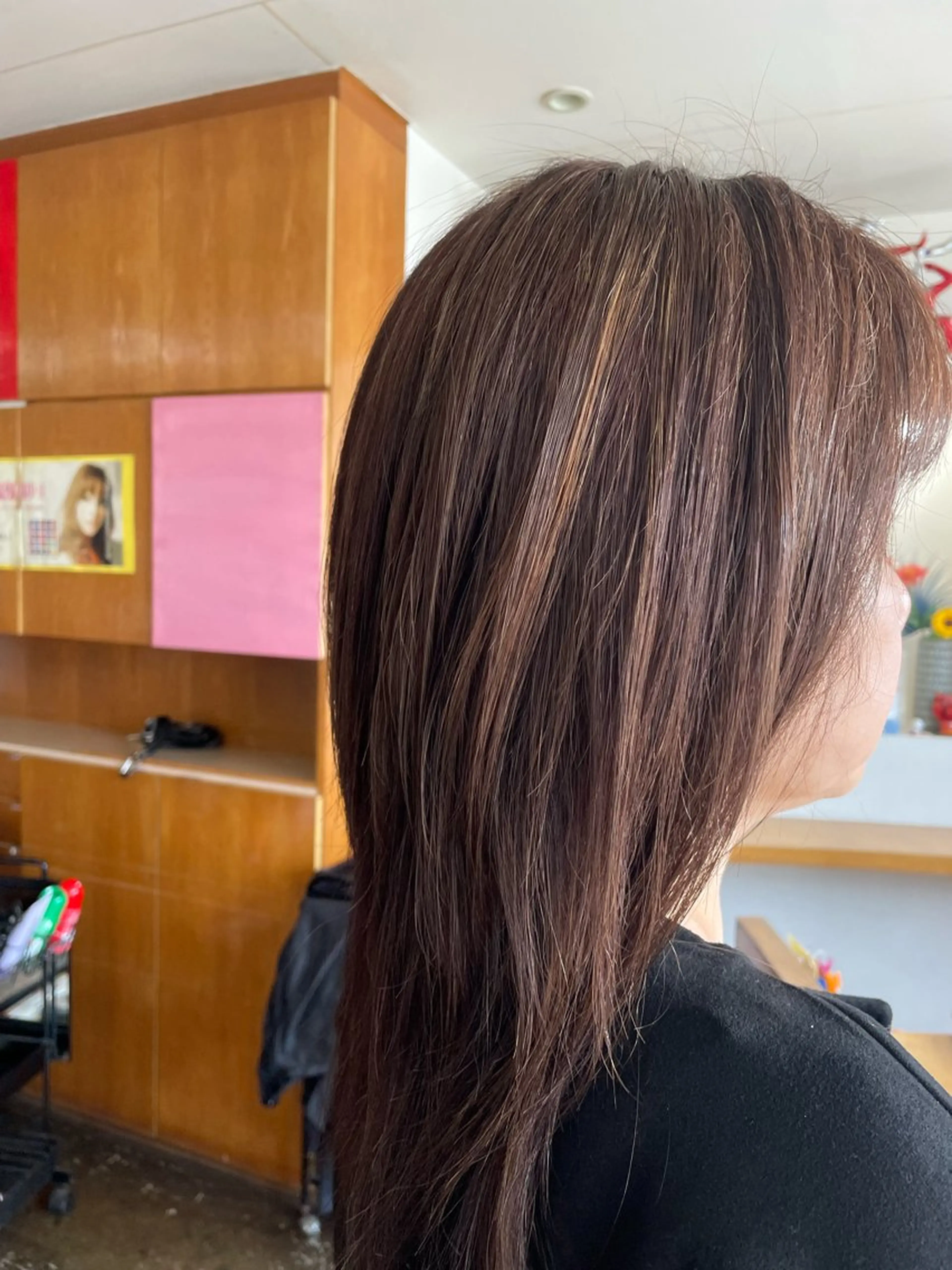 セミロング カット ヘアカラー トリートメント ヘッドスパ 美容室ARKS 黒田杏奈のヘアスタイル