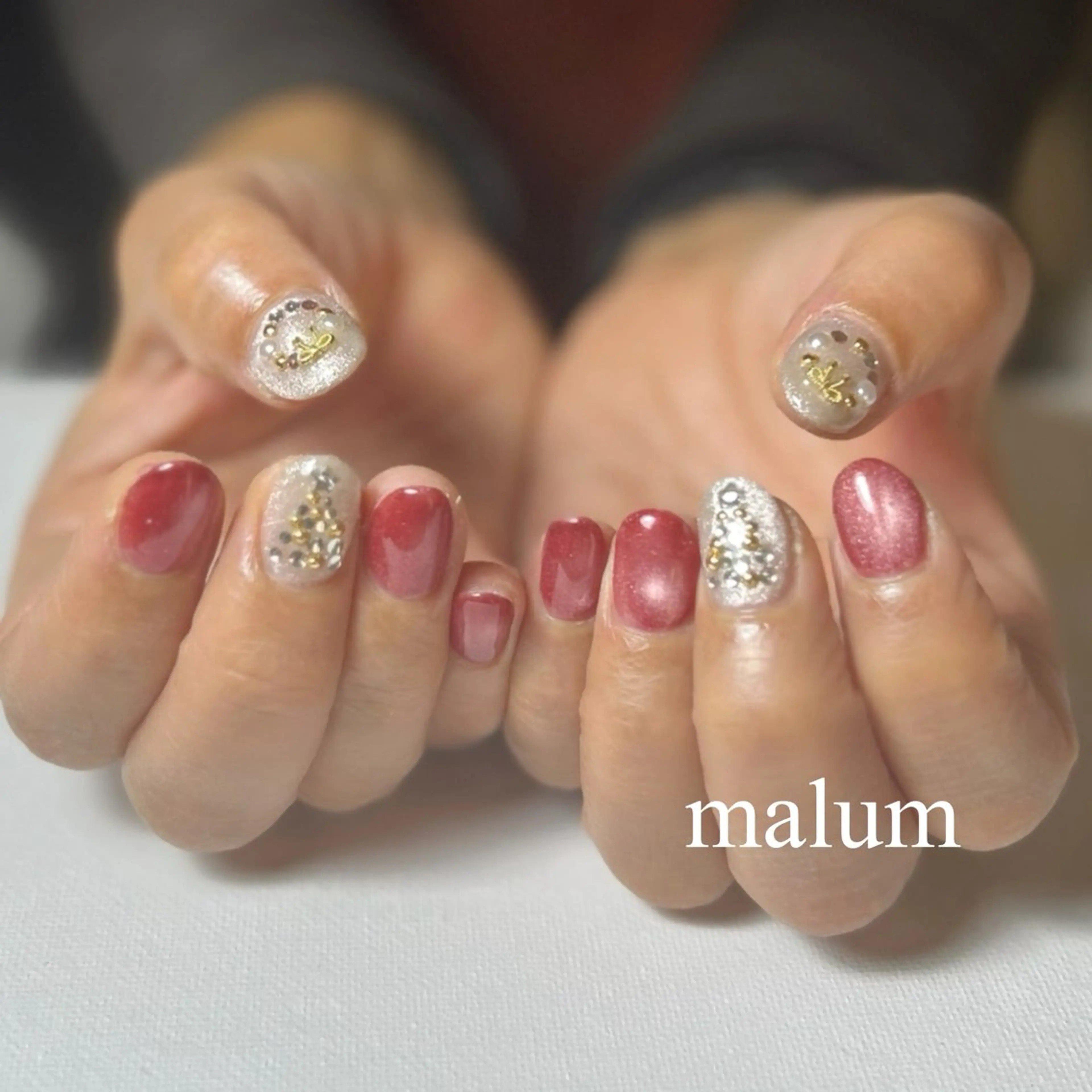 ネイル ハンドネイル malum nailのネイルデザイン