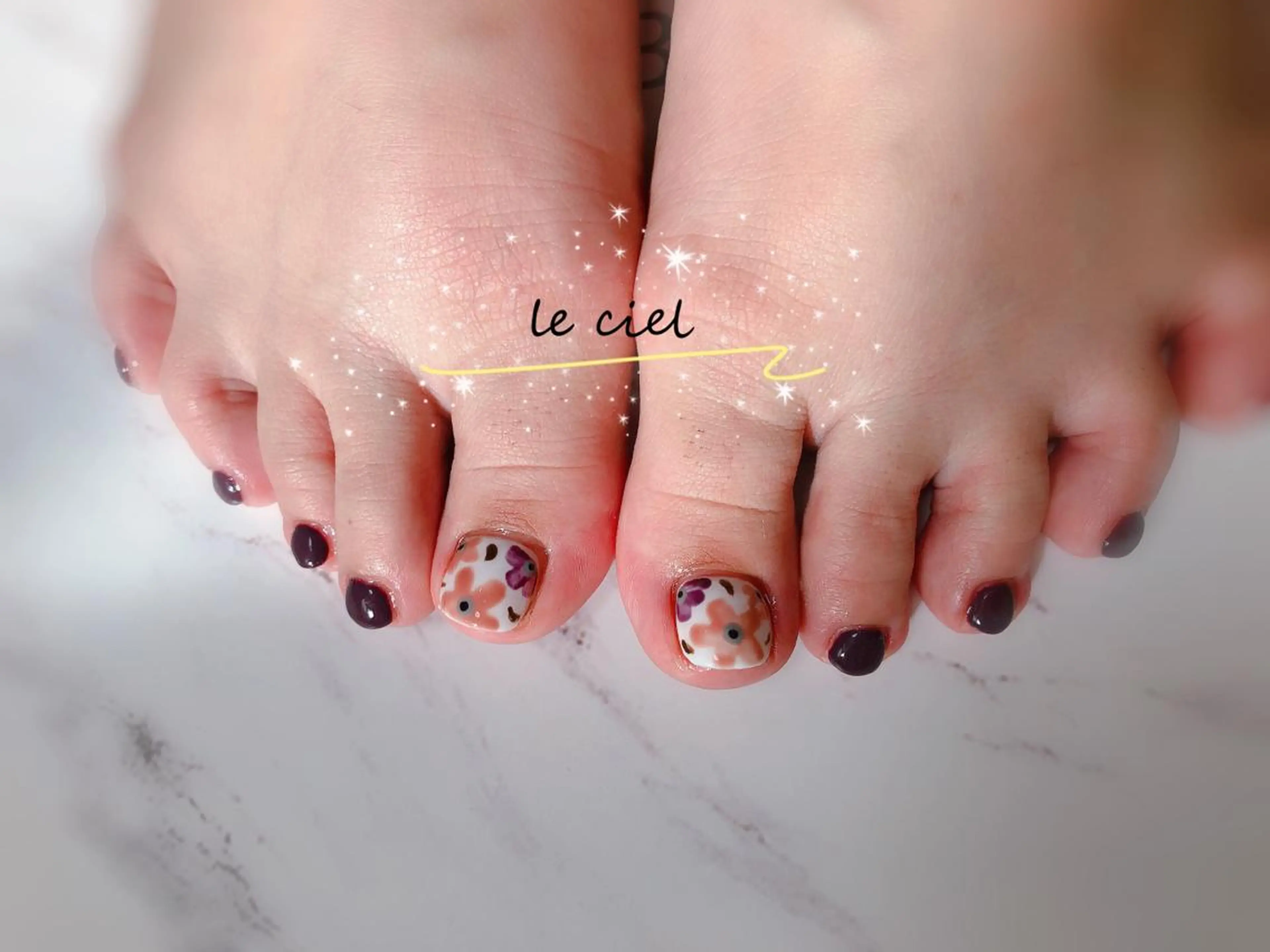 ネイル フットネイル Naka Rieのネイルデザイン