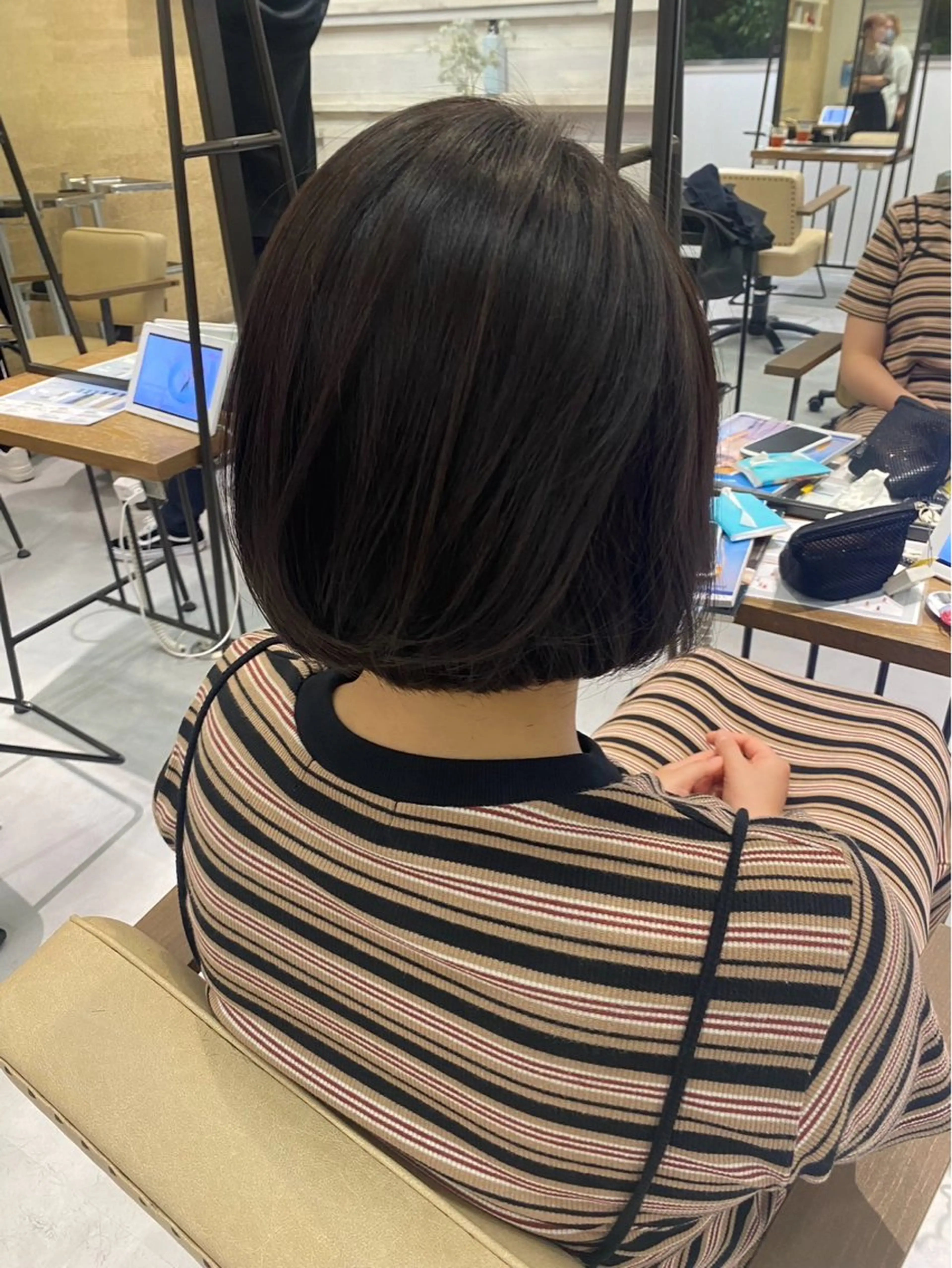 ショート デザインカラー/新百 合ヶ丘/erenaのヘアスタイル