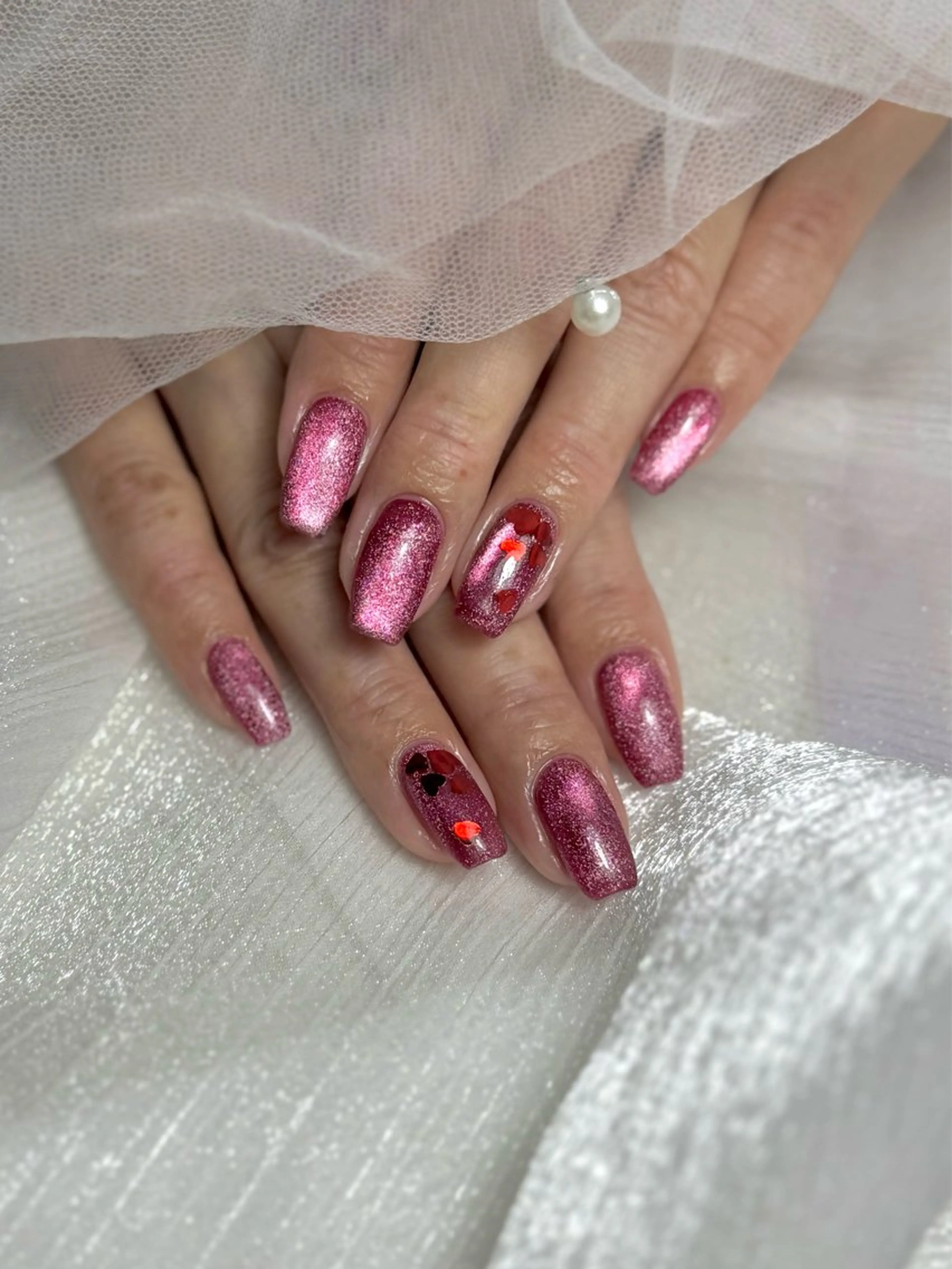 ネイル マグネットネイル ハンドネイル 山崎 成美のネイルデザイン