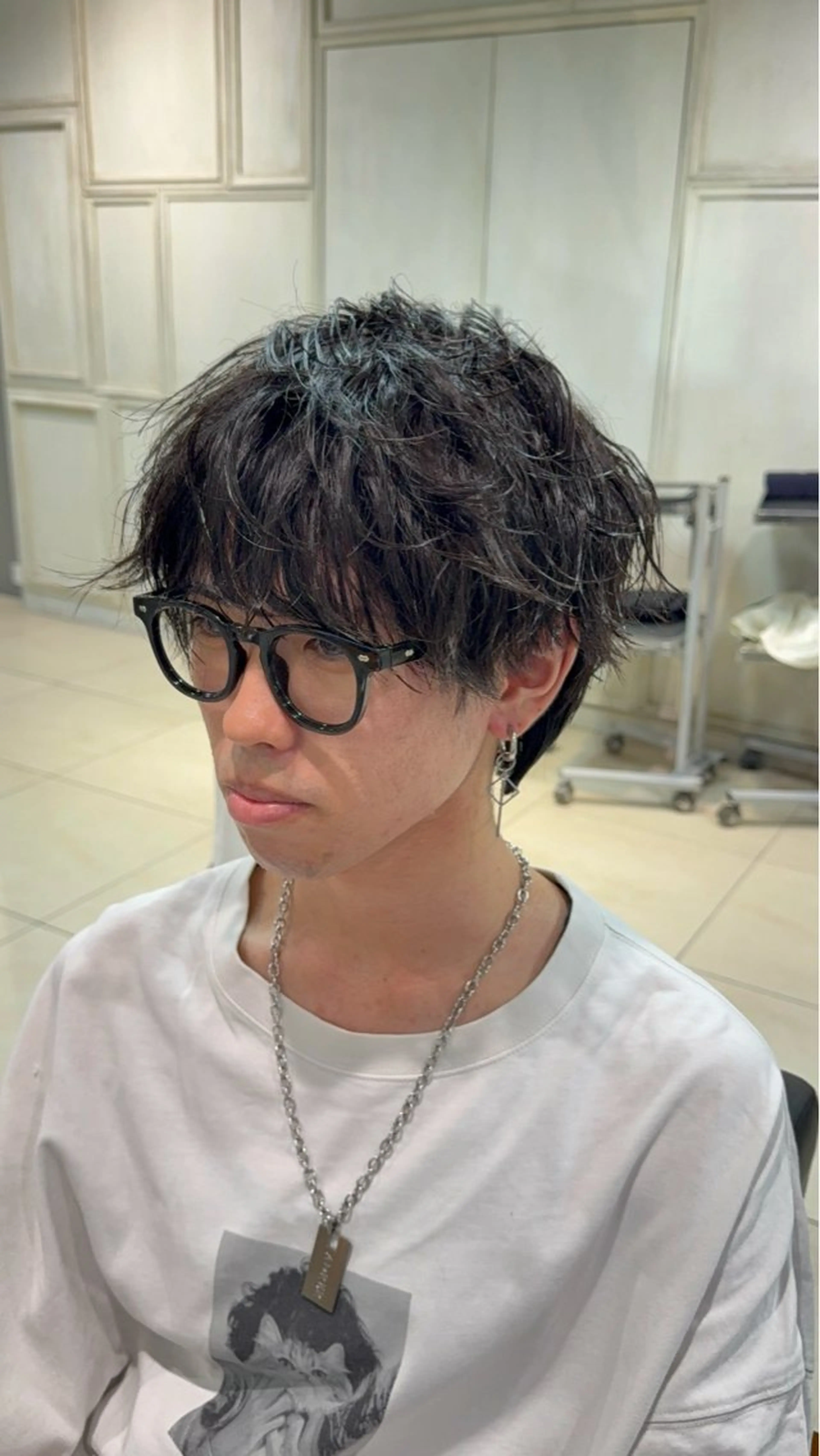 メンズ マッシュ メンズパーマ 刈り上げ NEXTzer0 メンズカット/パーマのヘアスタイル