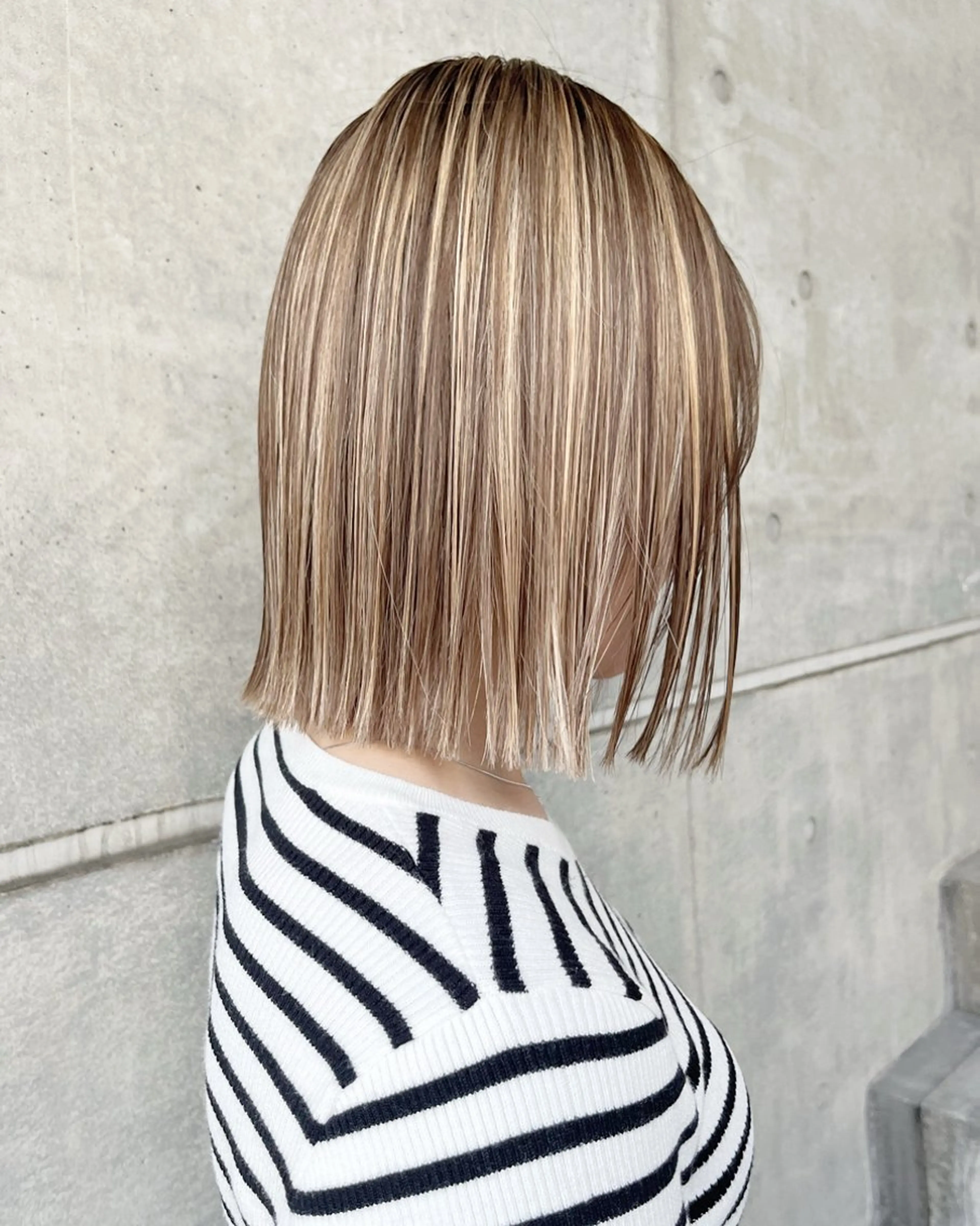 カラー デザインカラー ヘアカラー 八事 yukii 橋本 心🫧のヘアスタイル