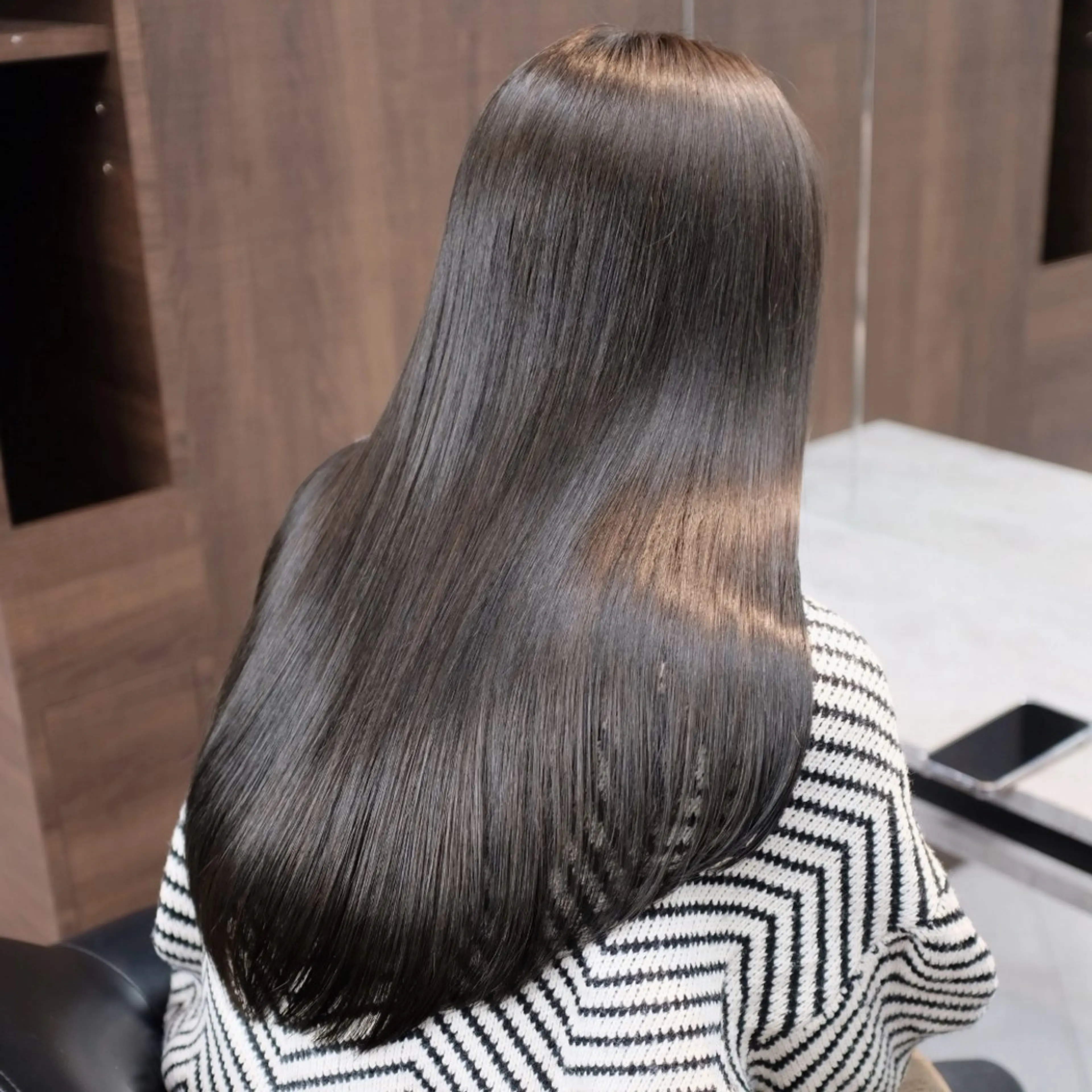 【髪質改善・縮毛矯正】⭐️地毛風ストレート⭐️ブリーチ毛・ハイダメージ毛対応⭐️の写真