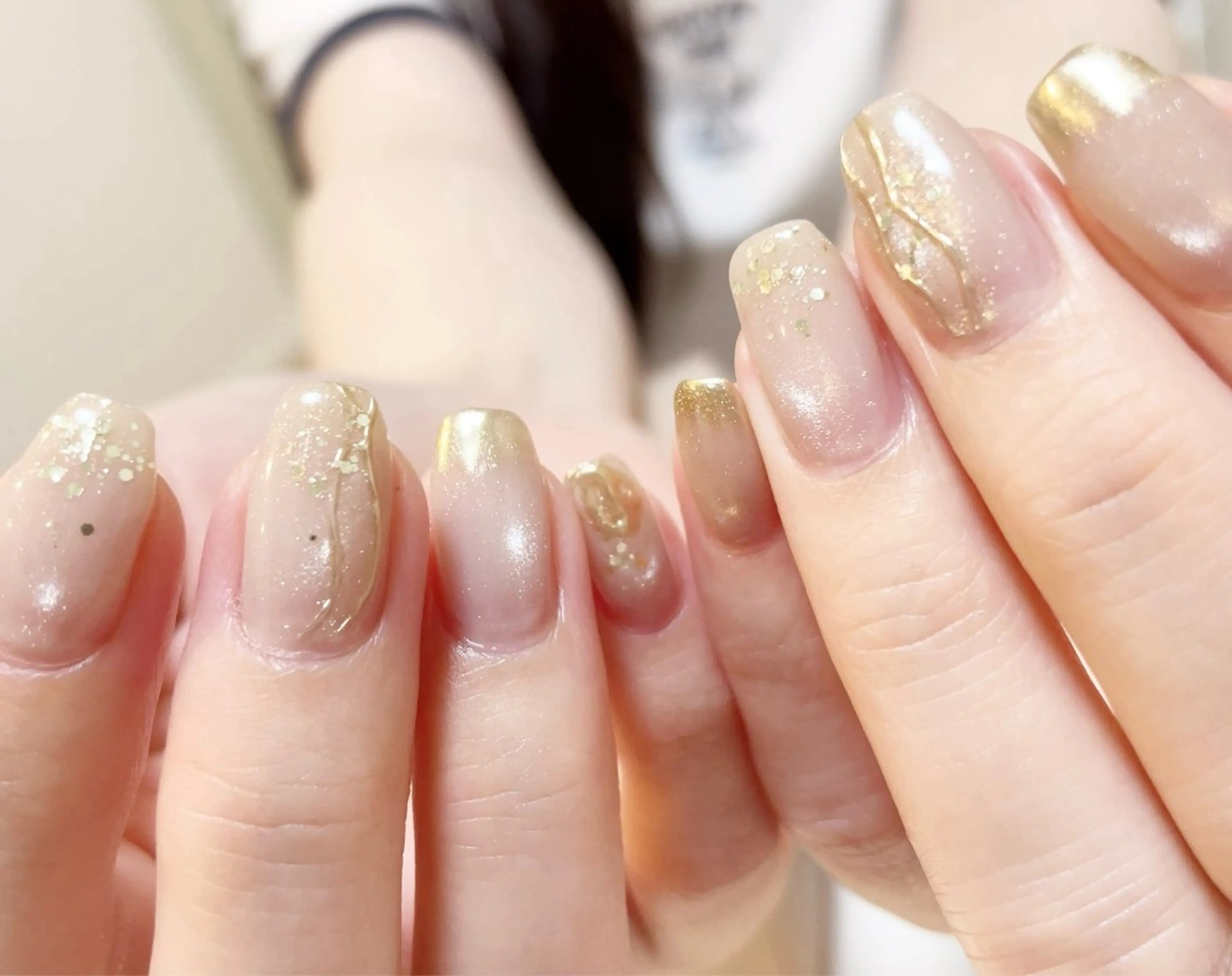 ブライダルネイル💅💒デザインとご予算ご相談承ります♪ドレスやブーケなどに合わせたデザインをカスタマイズ可能です✨の写真
