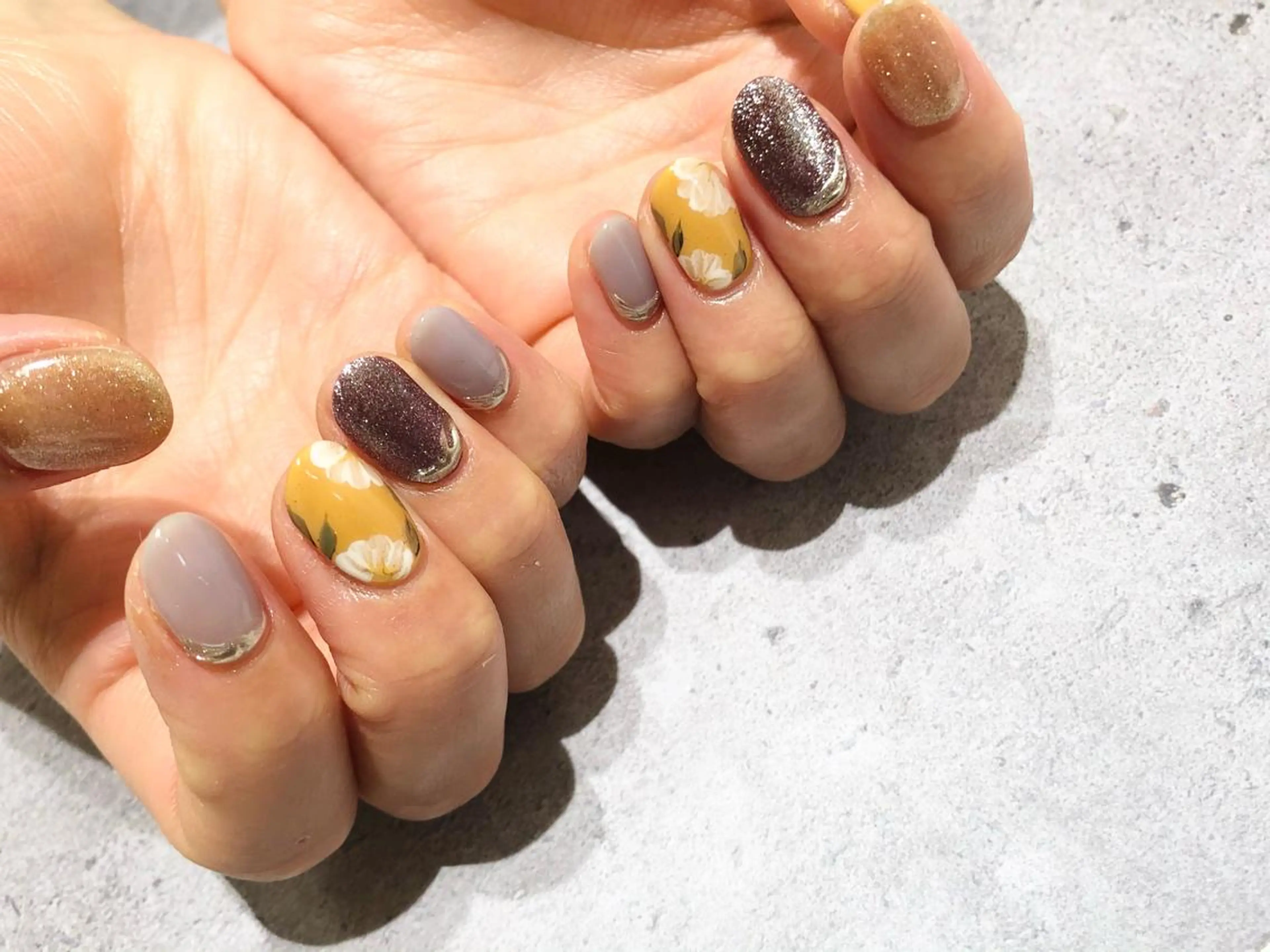 ネイル 舞田 苑香のネイルデザイン