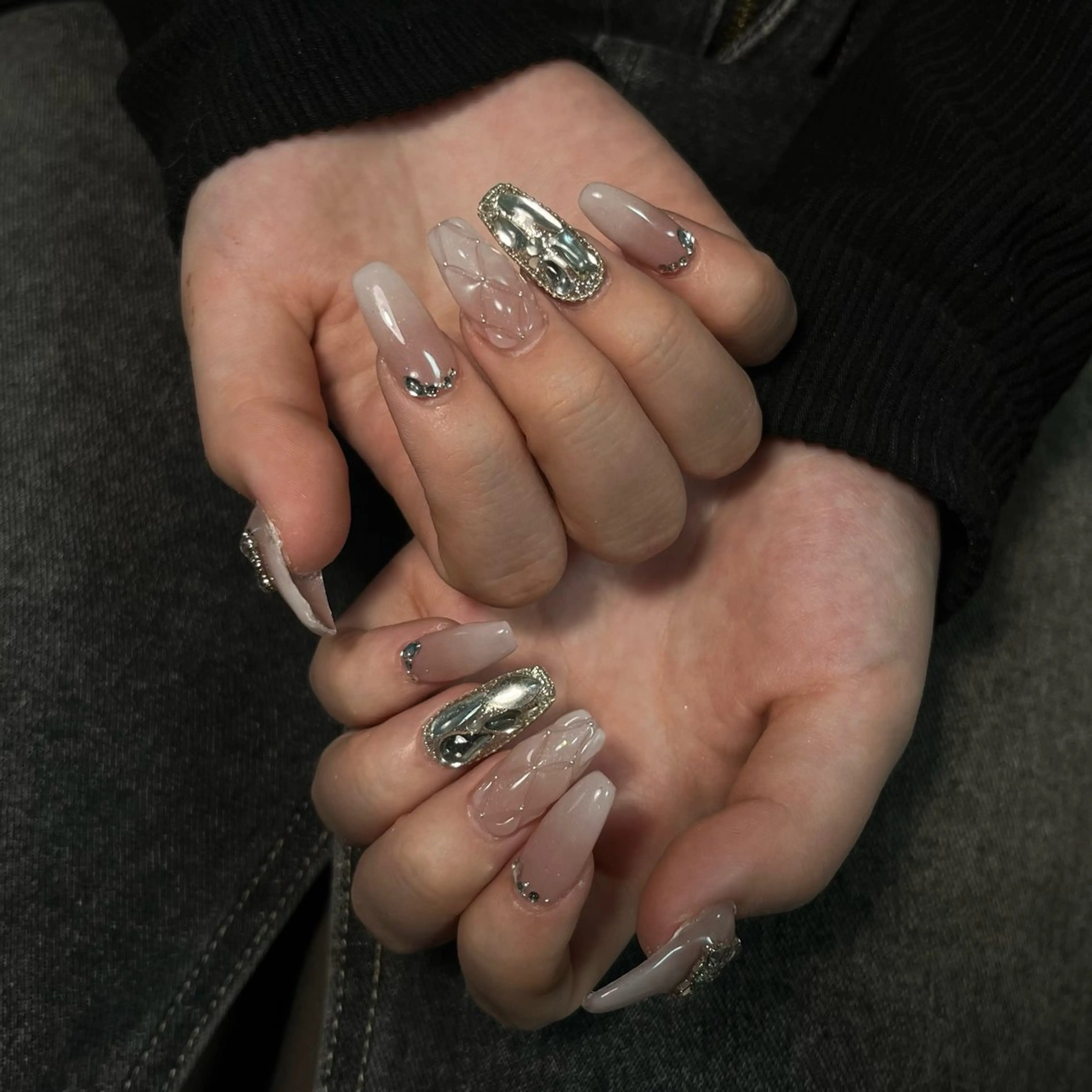 ネイル アートネイル 持ち込み nailsalon 702  小夏のネイルデザイン