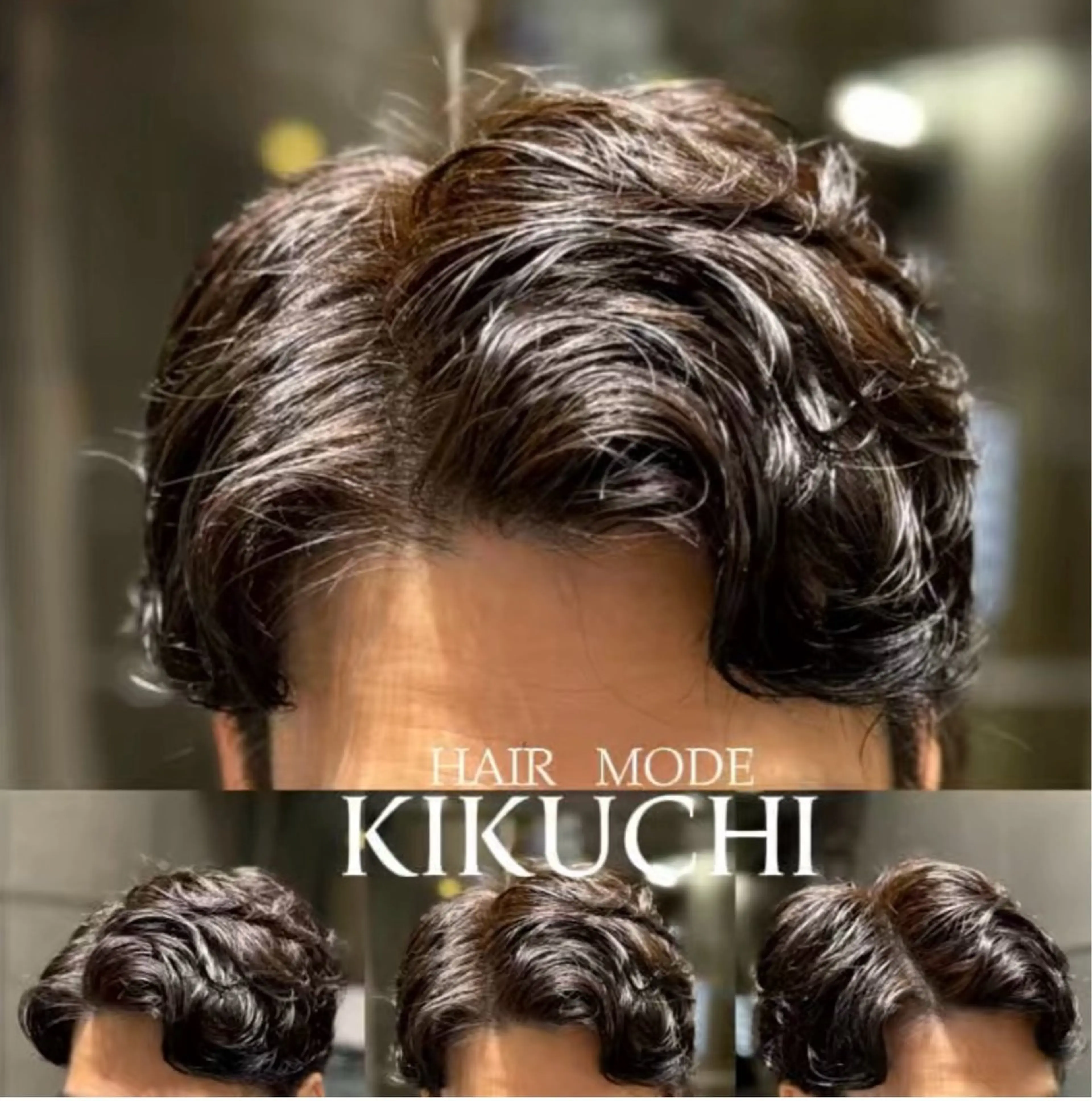 ショート カット パーマ 木下 翼のヘアスタイル