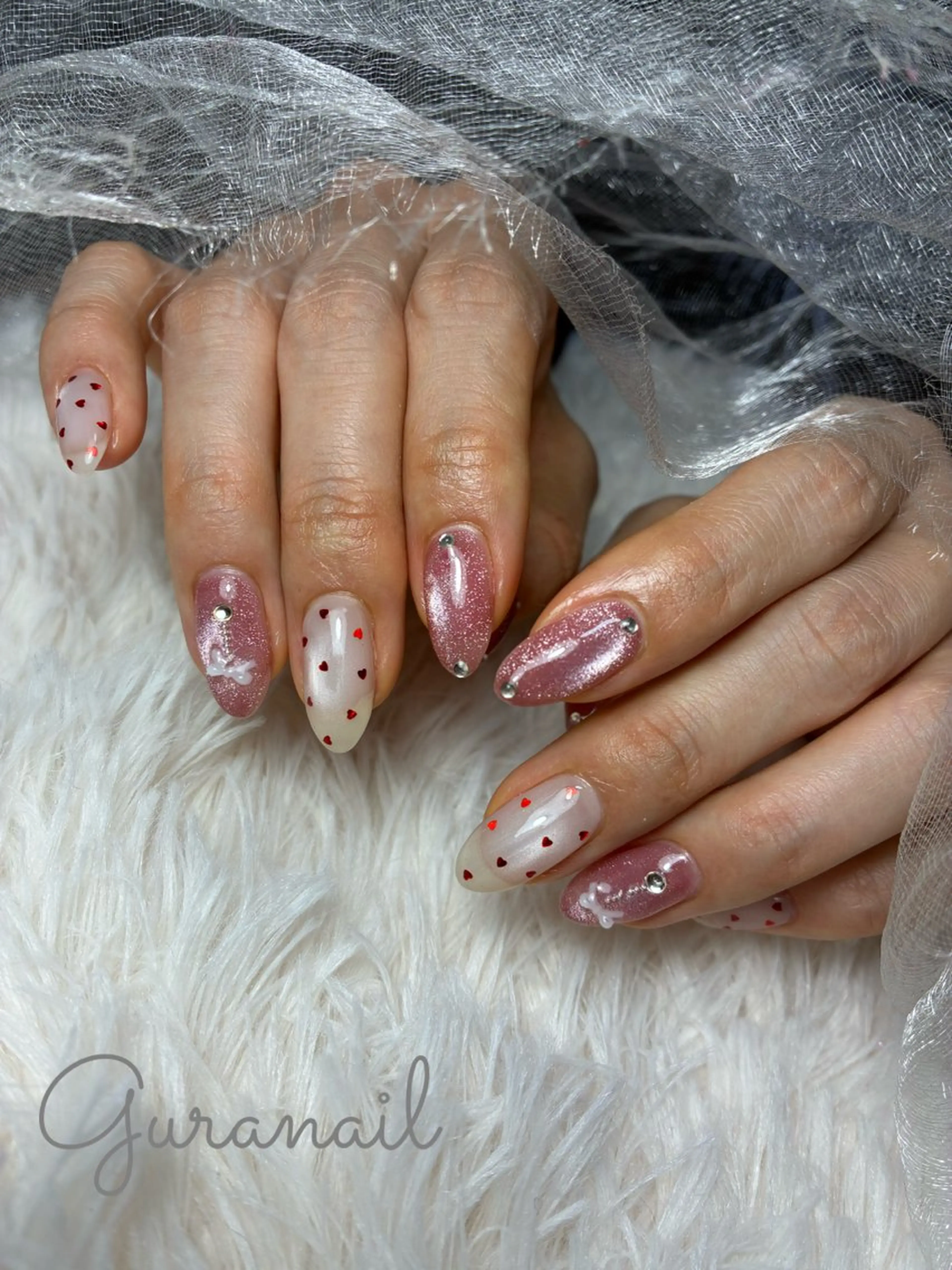 ネイル ハンドネイル Guranail Satoのネイルデザイン