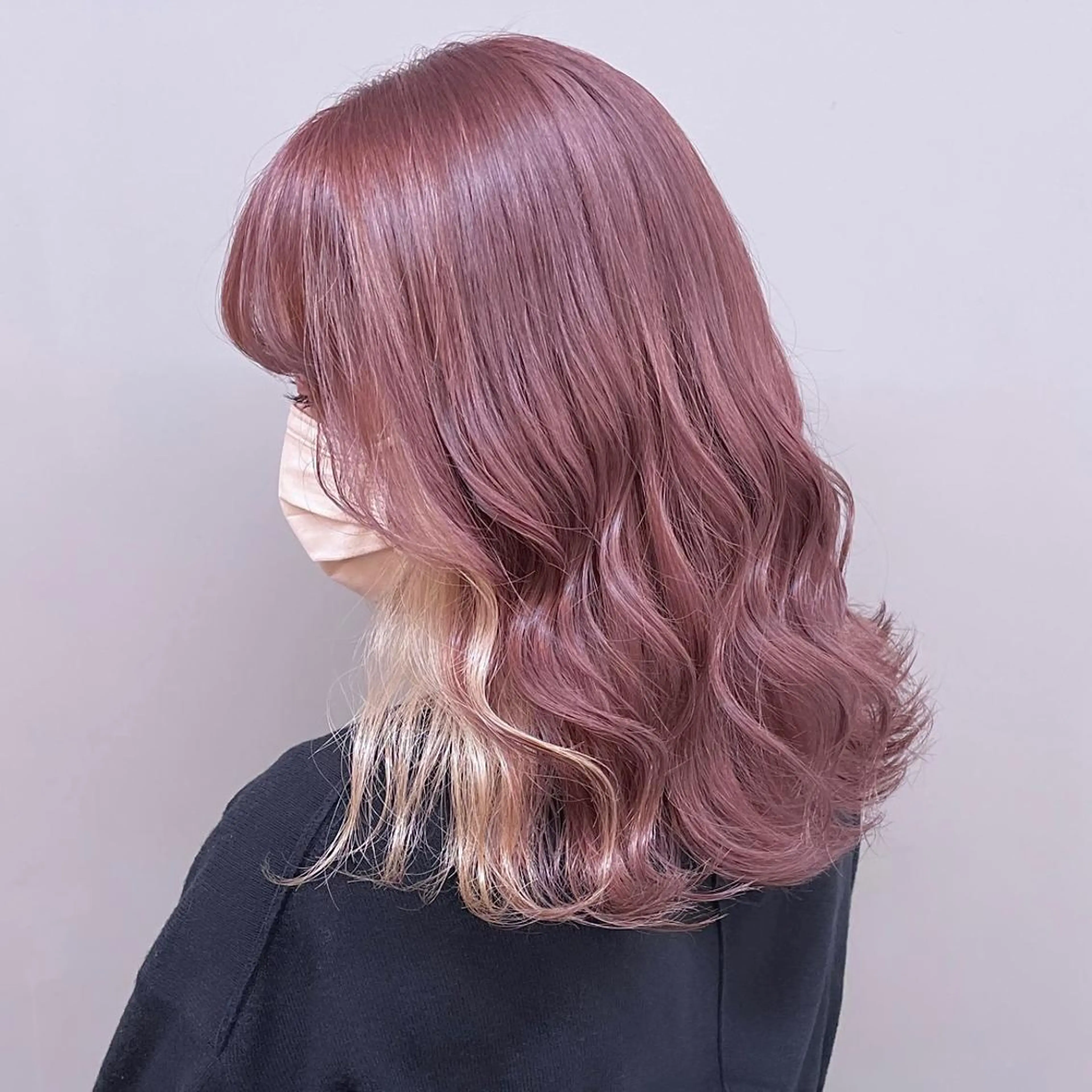 セミロング カラー 🩰透明感カラー♡ UTA🩰のヘアスタイル