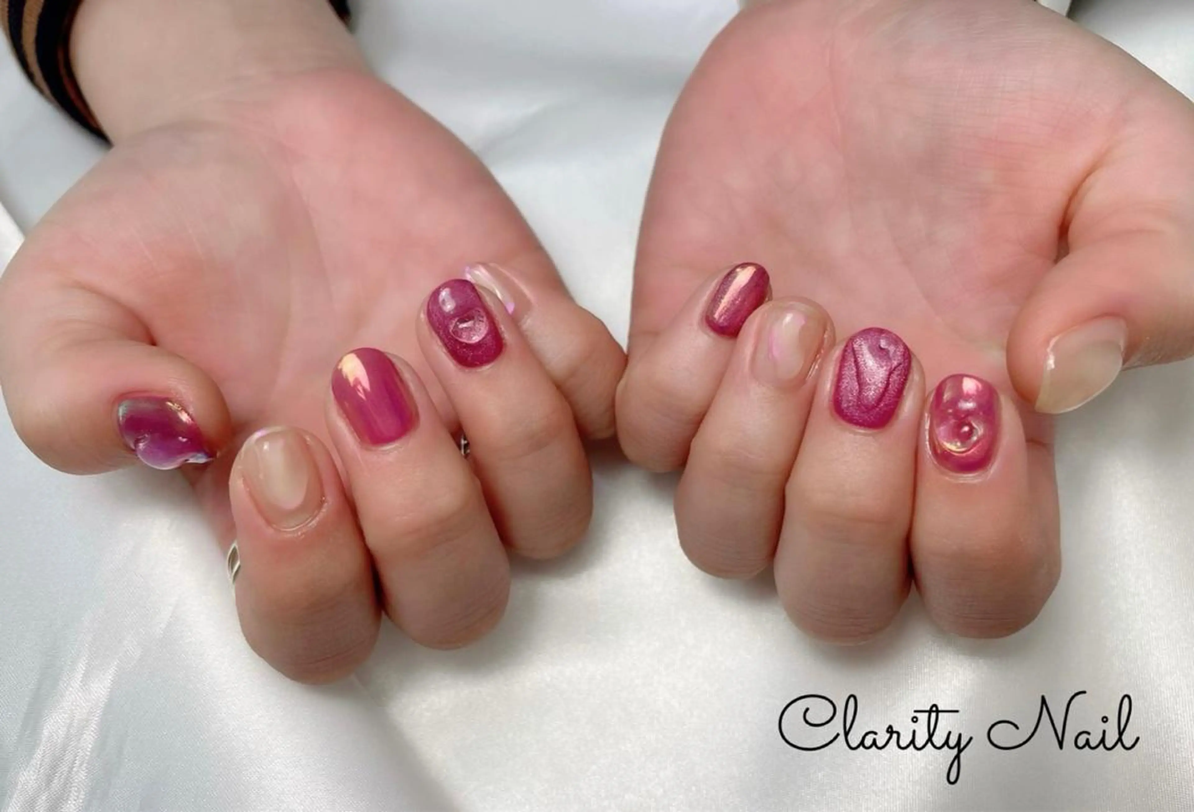 ネイル アートネイル 持ち込み ハンドネイル Clarity Nailのネイルデザイン