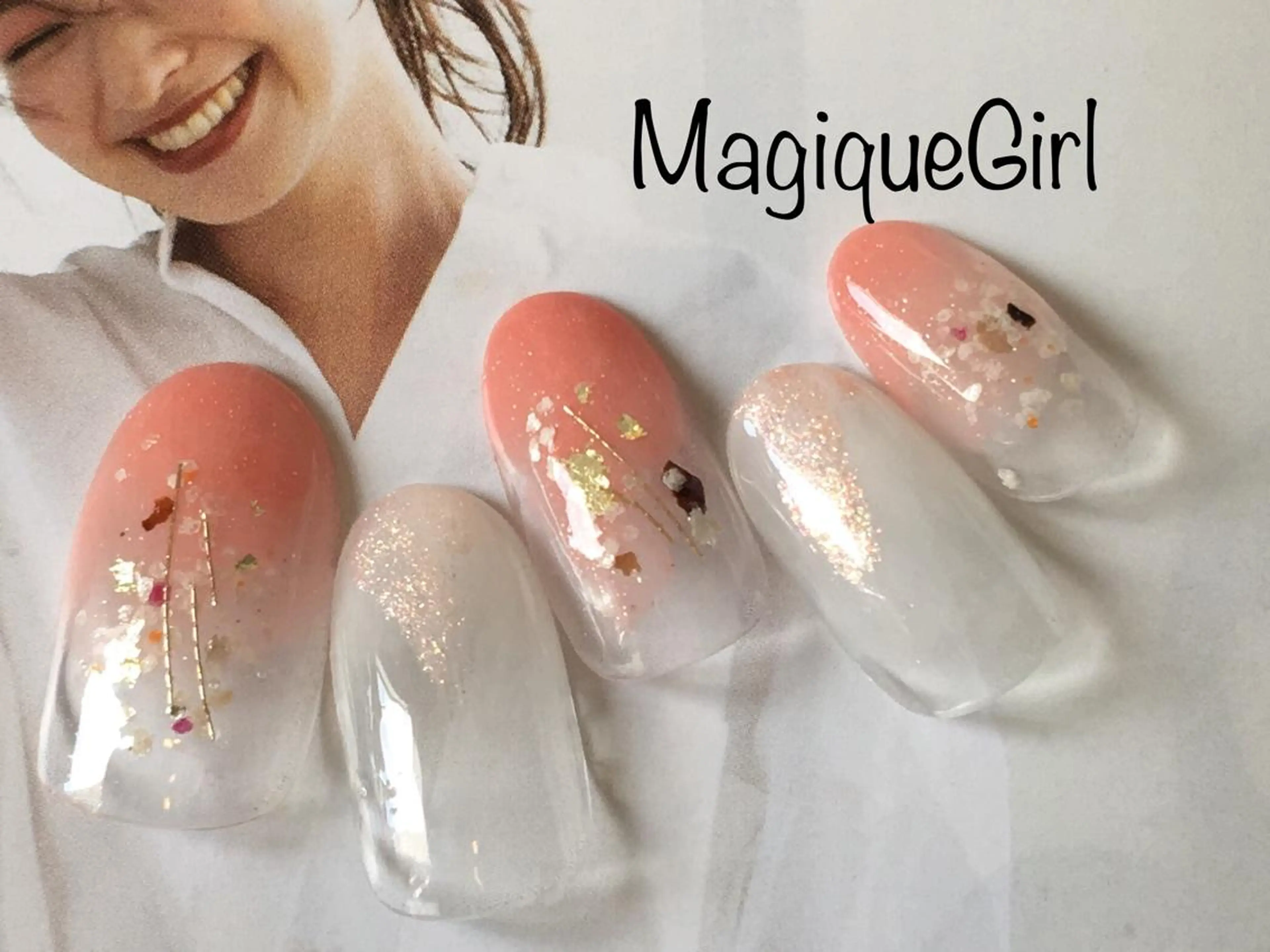 ネイル ニュアンスネイル 🌸Nail&Eye KAKU🌸のネイルデザイン