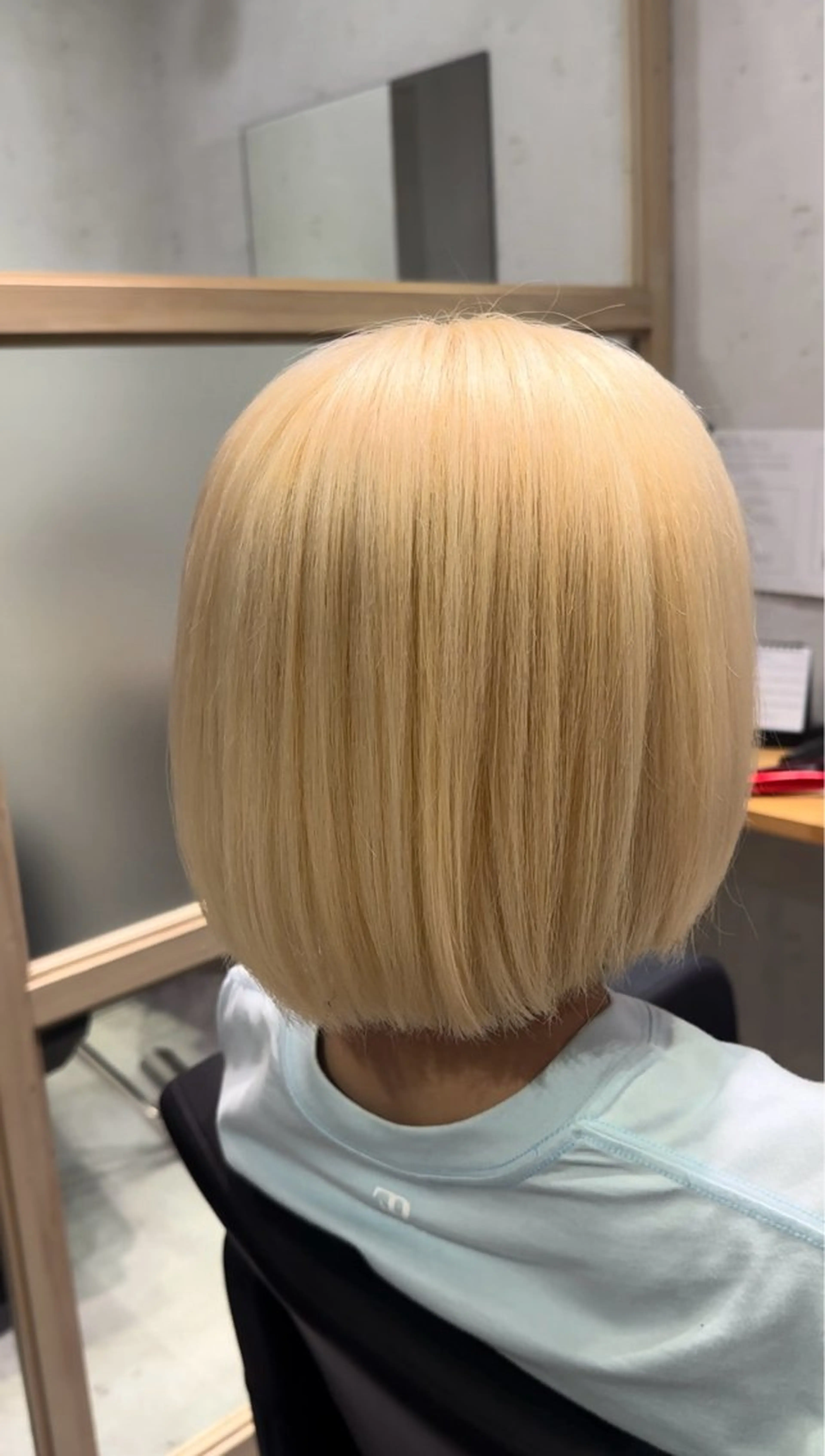 ミディアム カラー カット ヘアカラー トリートメント 上野/エフェクトブリ ーチ✂︎touiのヘアスタイル