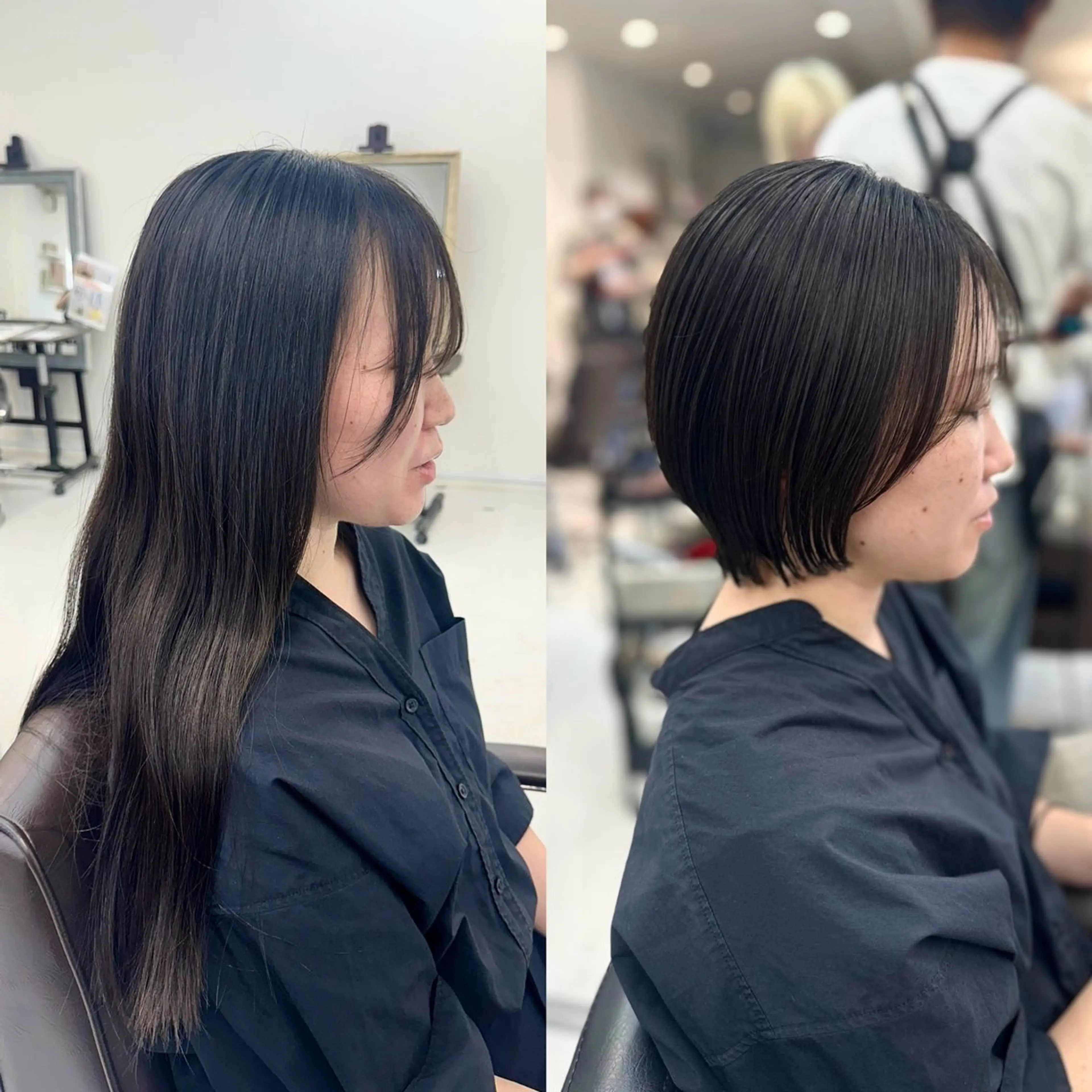 ミディアム 山崎結菜 髪質改善💎のヘアスタイル