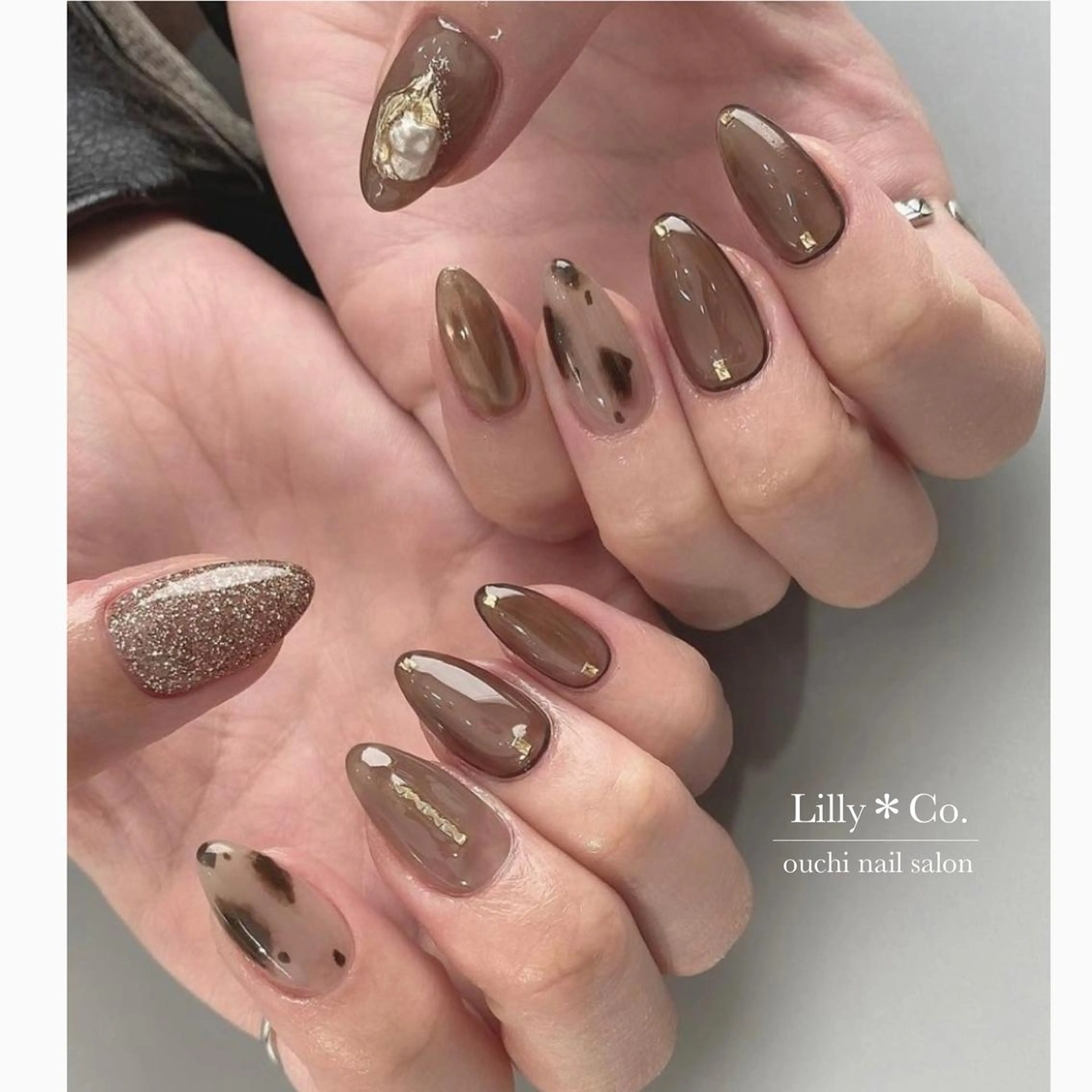 ネイル ハンドネイル ハンドケア Lilly Co.のネイルデザイン