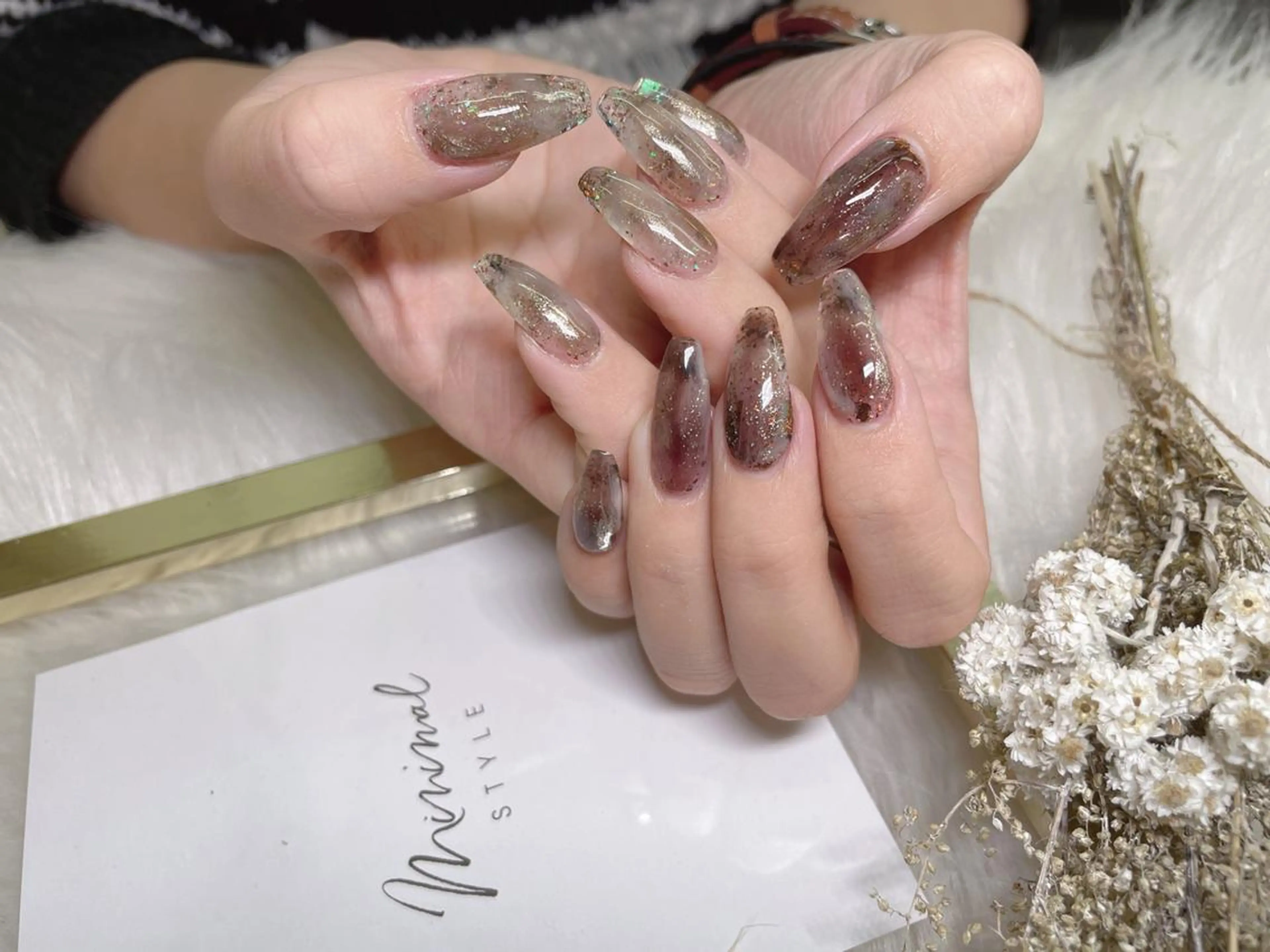 ネイル 🦋ネイルサロン ブラン🌈ゆりのネイルデザイン