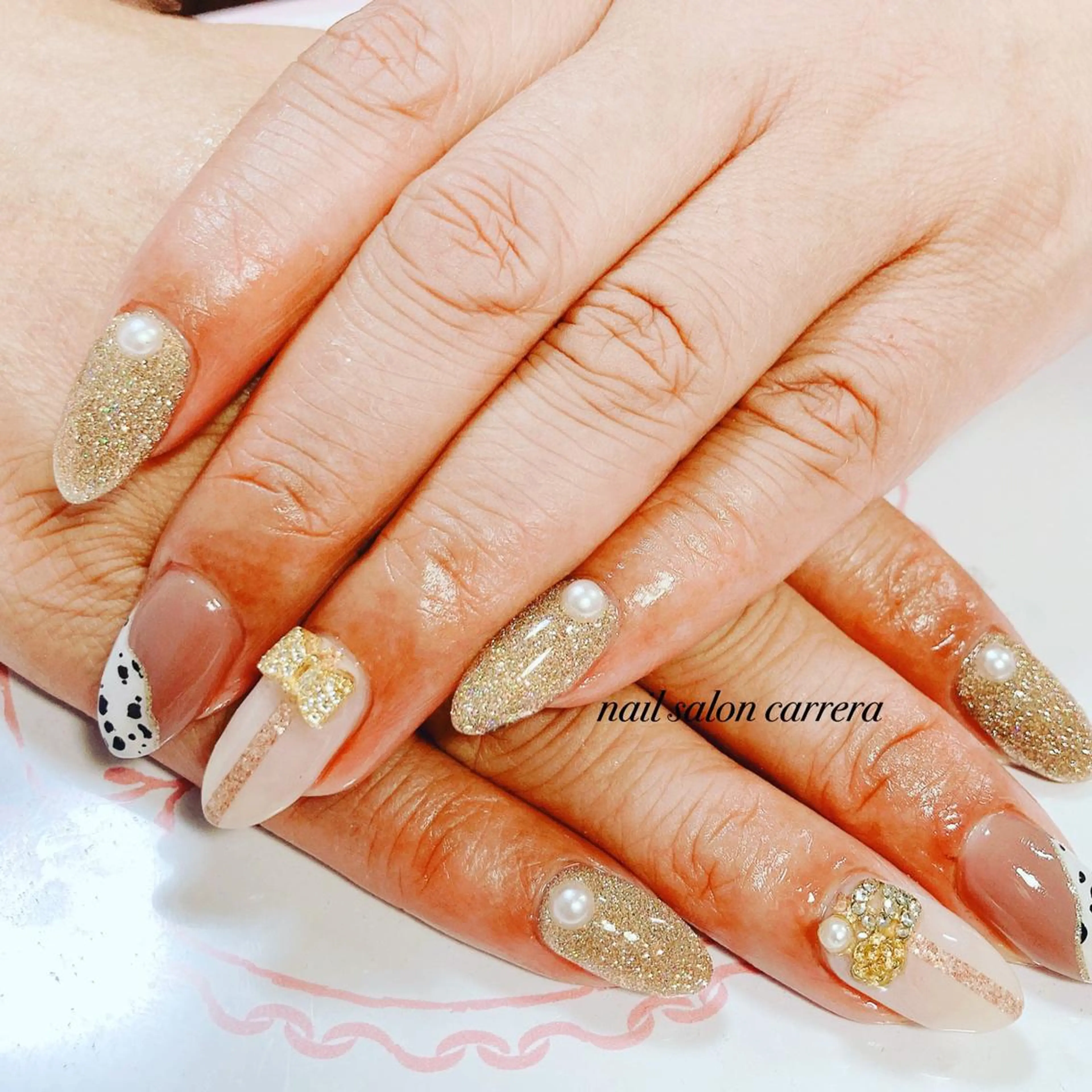 セミロング Bon Amieのネイルデザイン