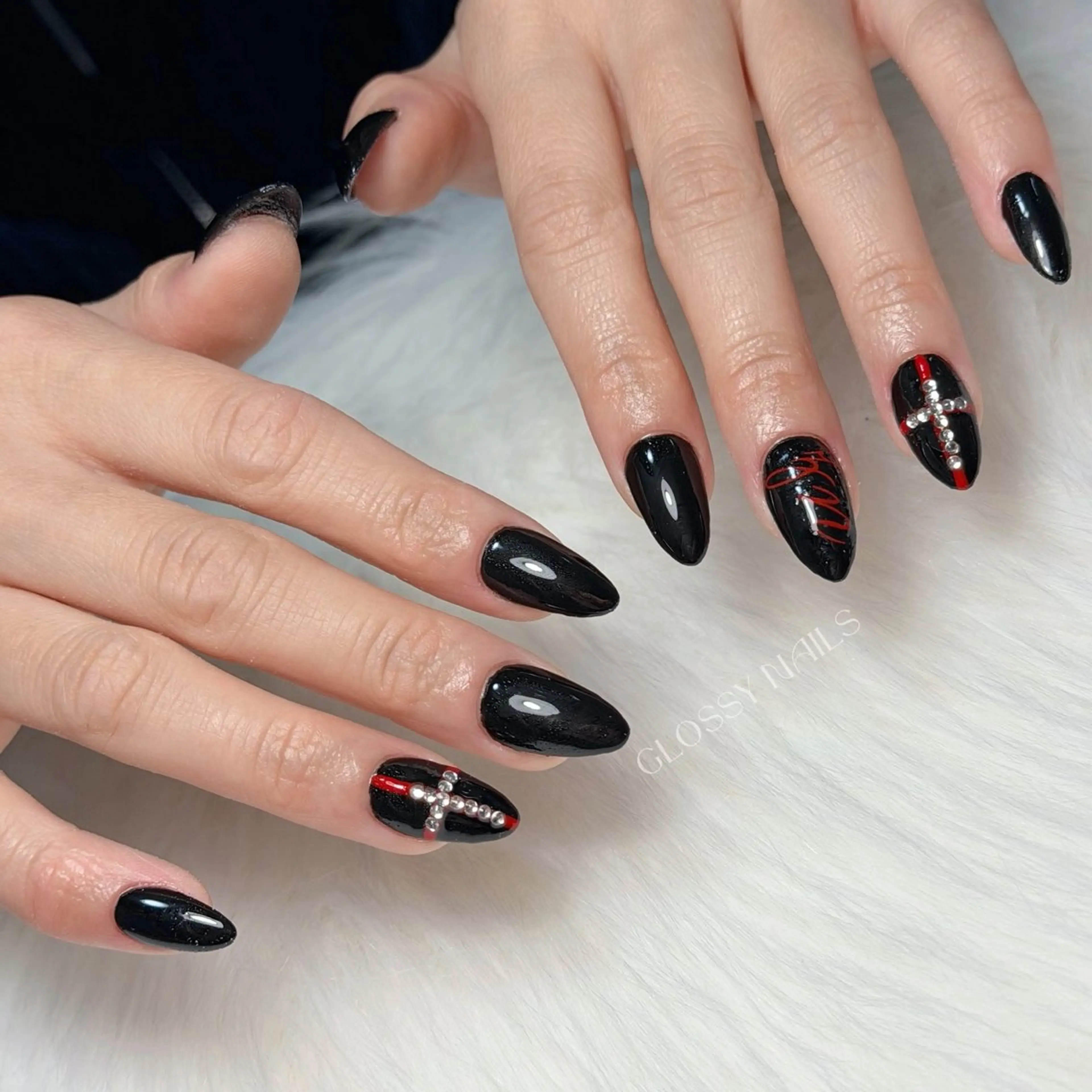 ネイル ハンドネイル Glossy -miyoのネイルデザイン
