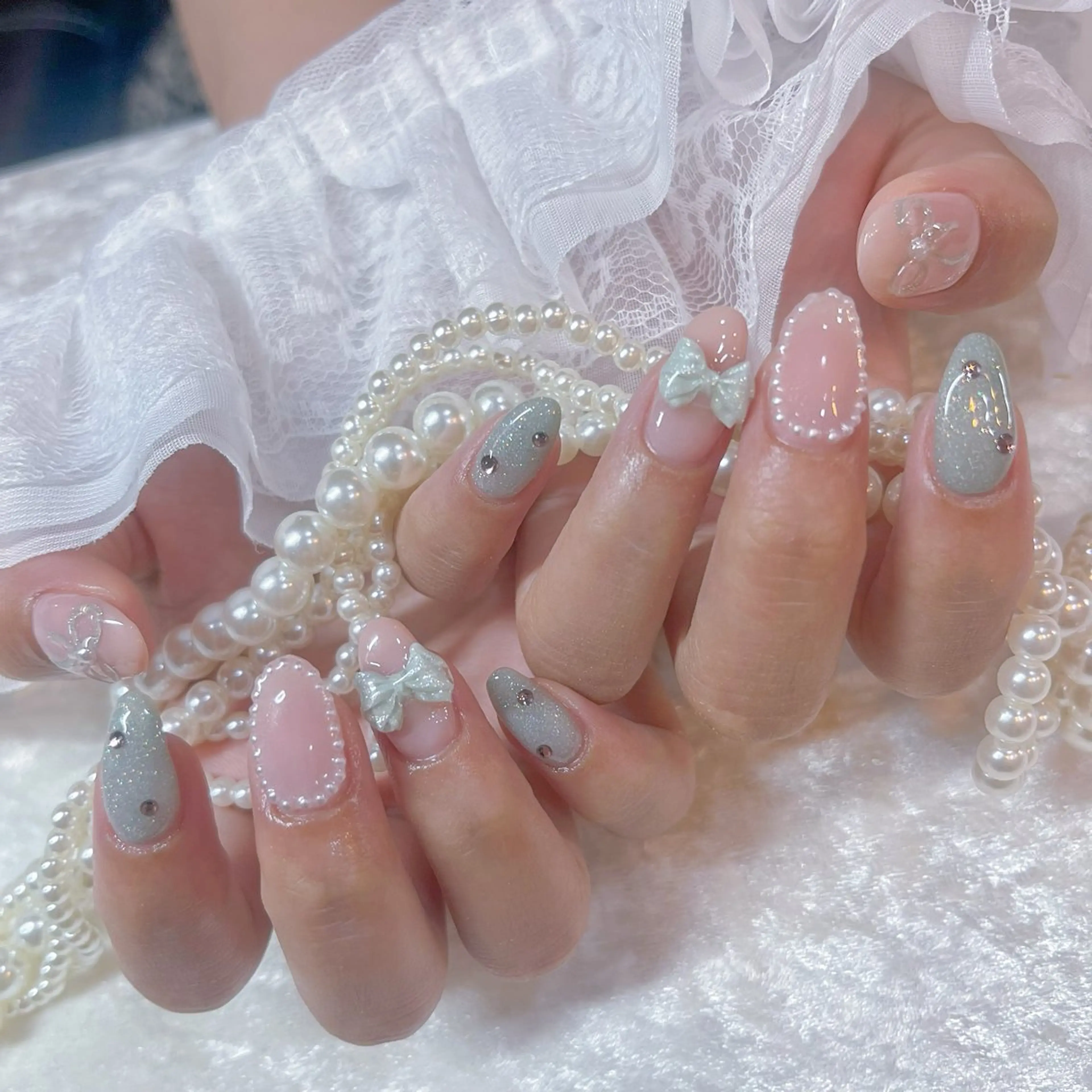 ネイル Maya 🧊🫧‪のネイルデザイン