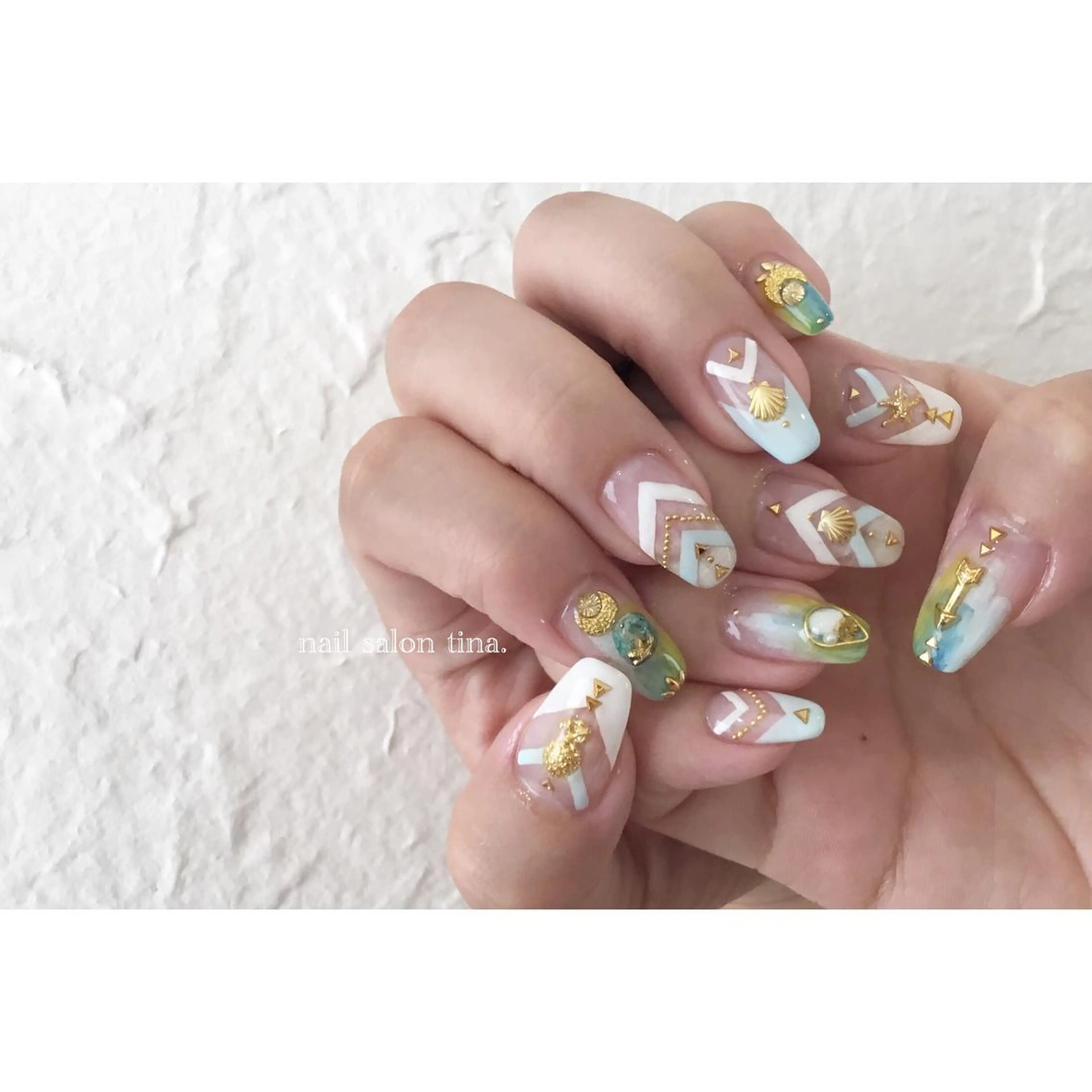 ネイル nail salon tina.所属・中山 はづきのネイルデザイン