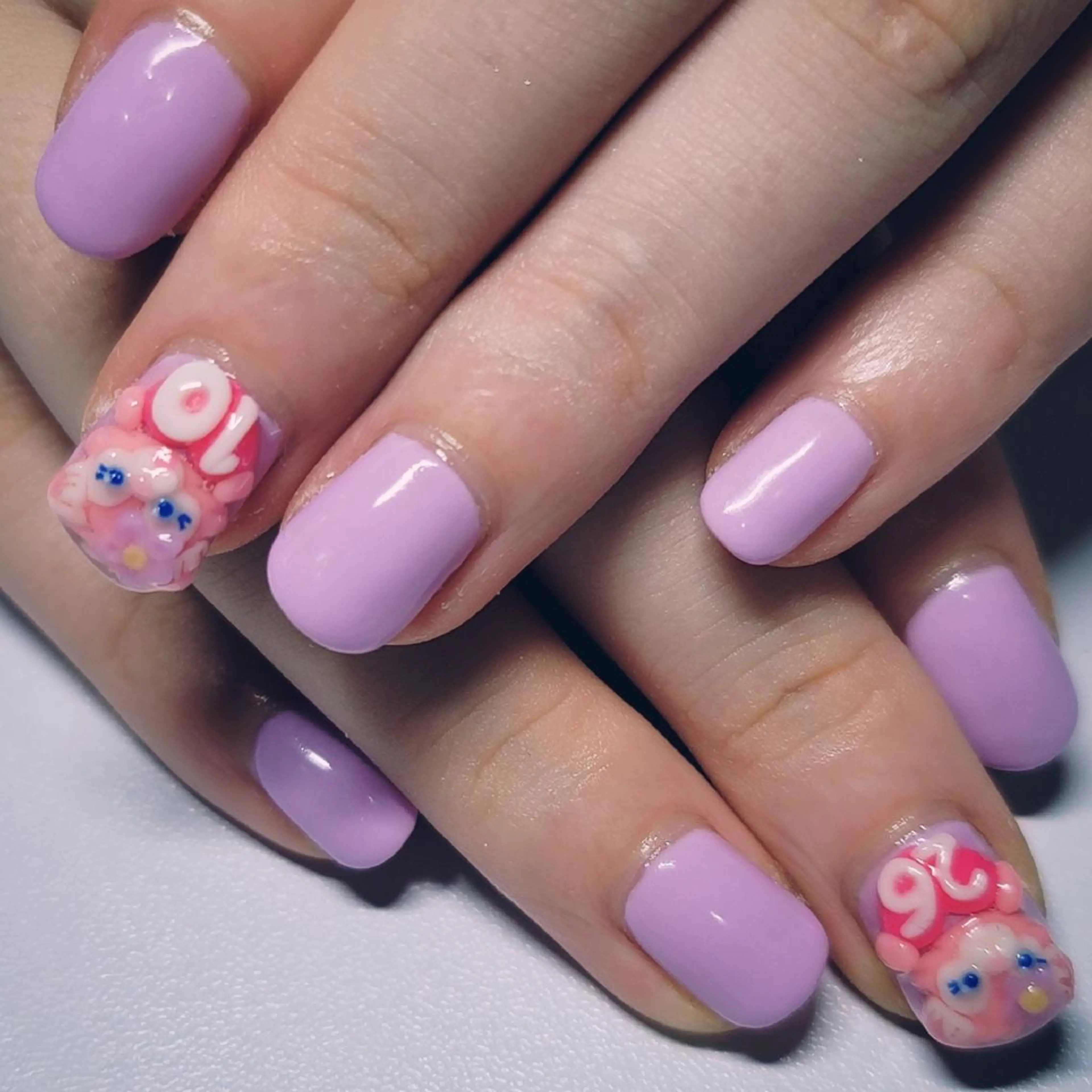 ネイル ワンカラーネイル パステルネイル ハンドネイル よしだ ひろきのネイルデザイン