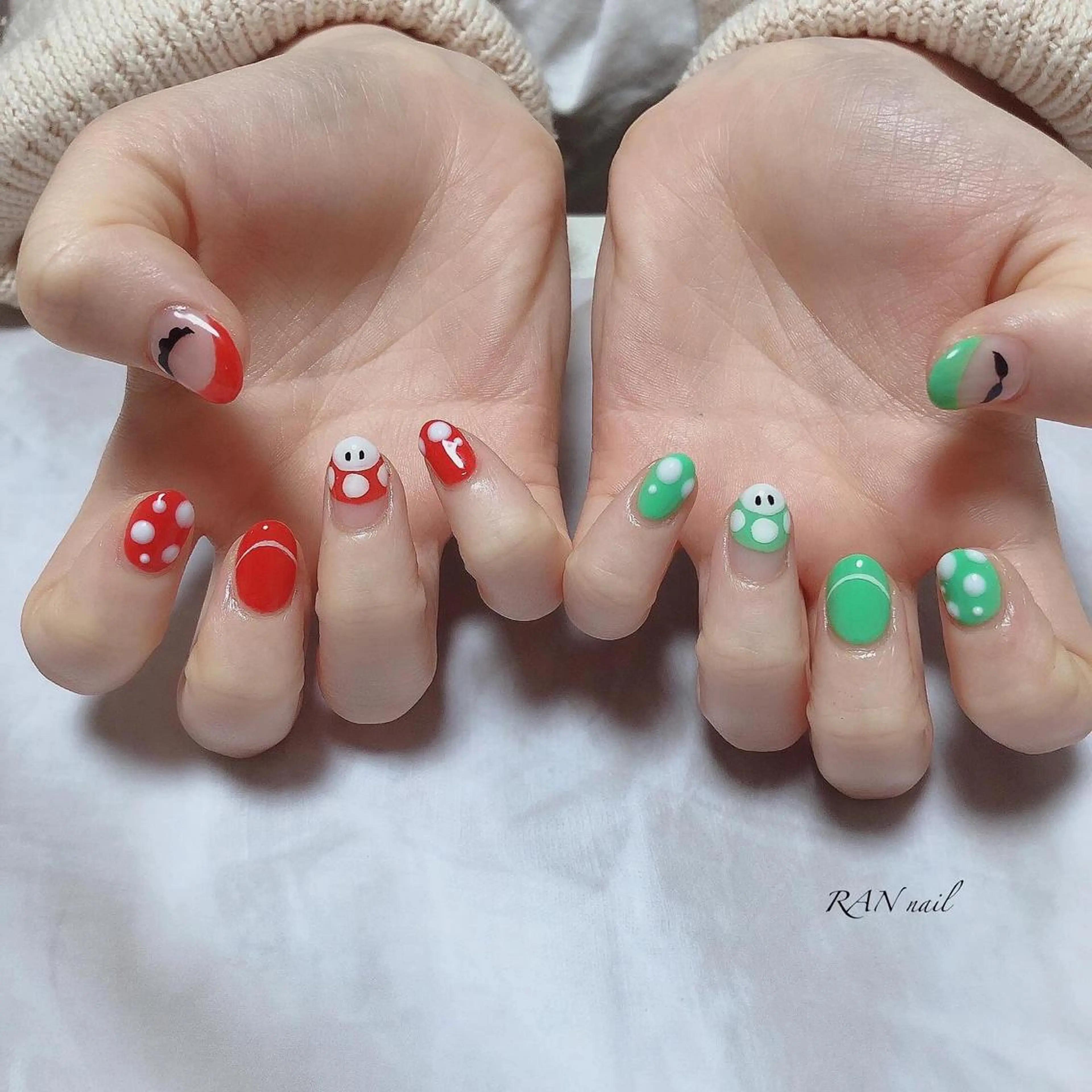 ネイル 夏ネイル 冬ネイル RAN nailのネイルデザイン