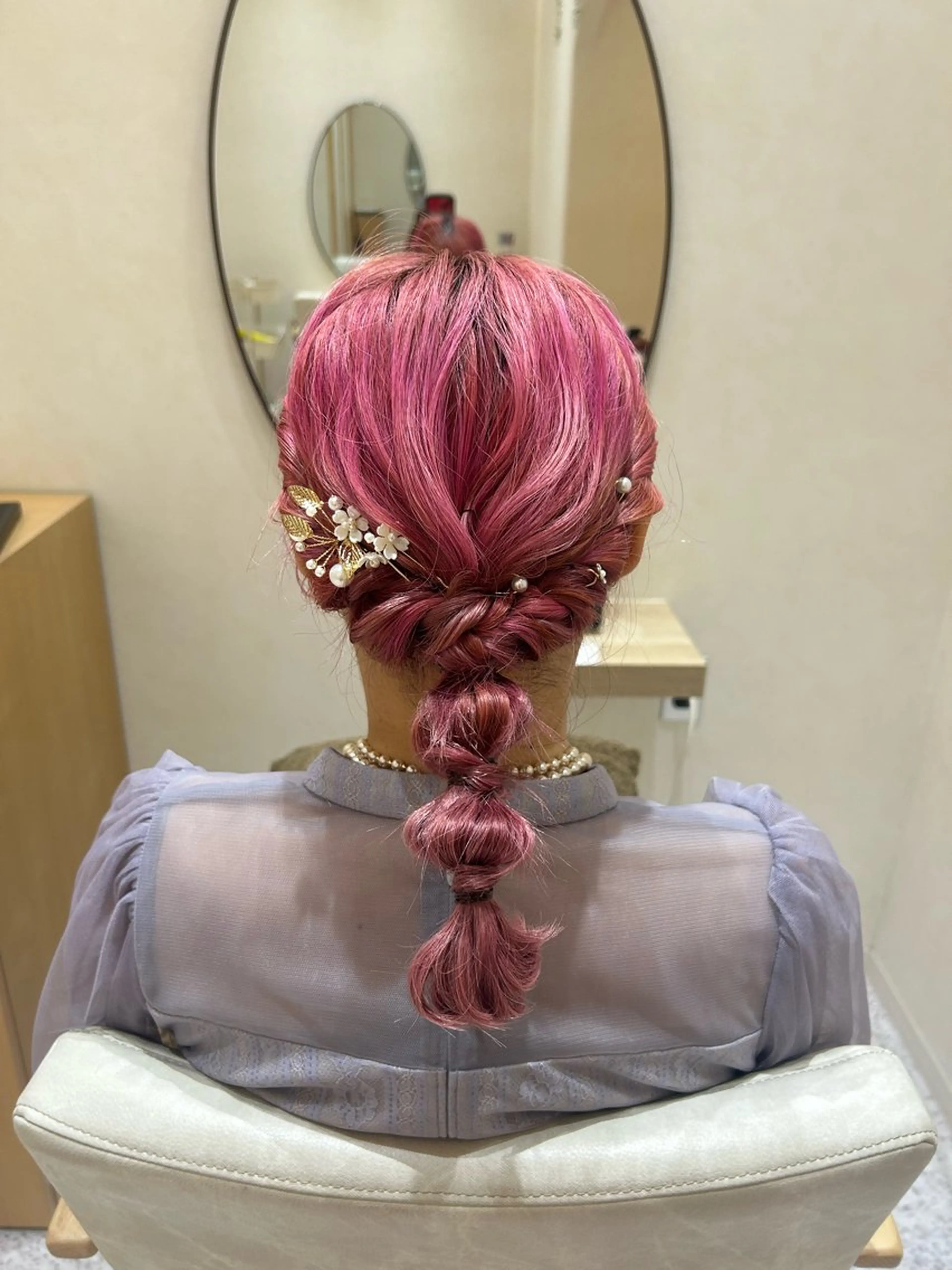 ヘアアレンジ Yamamoto 半個室美容室zinaのヘアスタイル