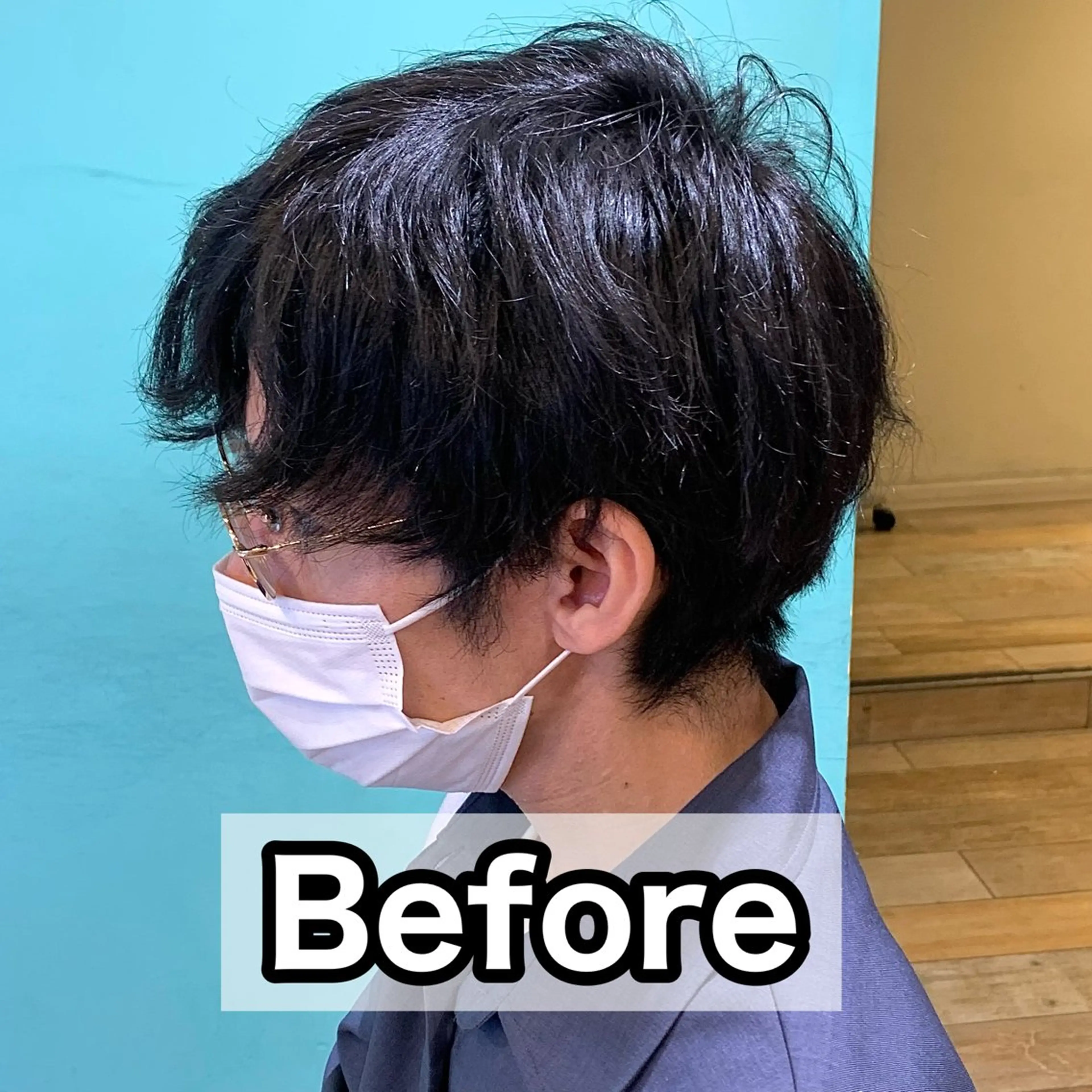 ショート パーマ メンズ メンズパーマ メンズパーマ&メンズ 縮毛矯正/平野/渋谷のヘアスタイル