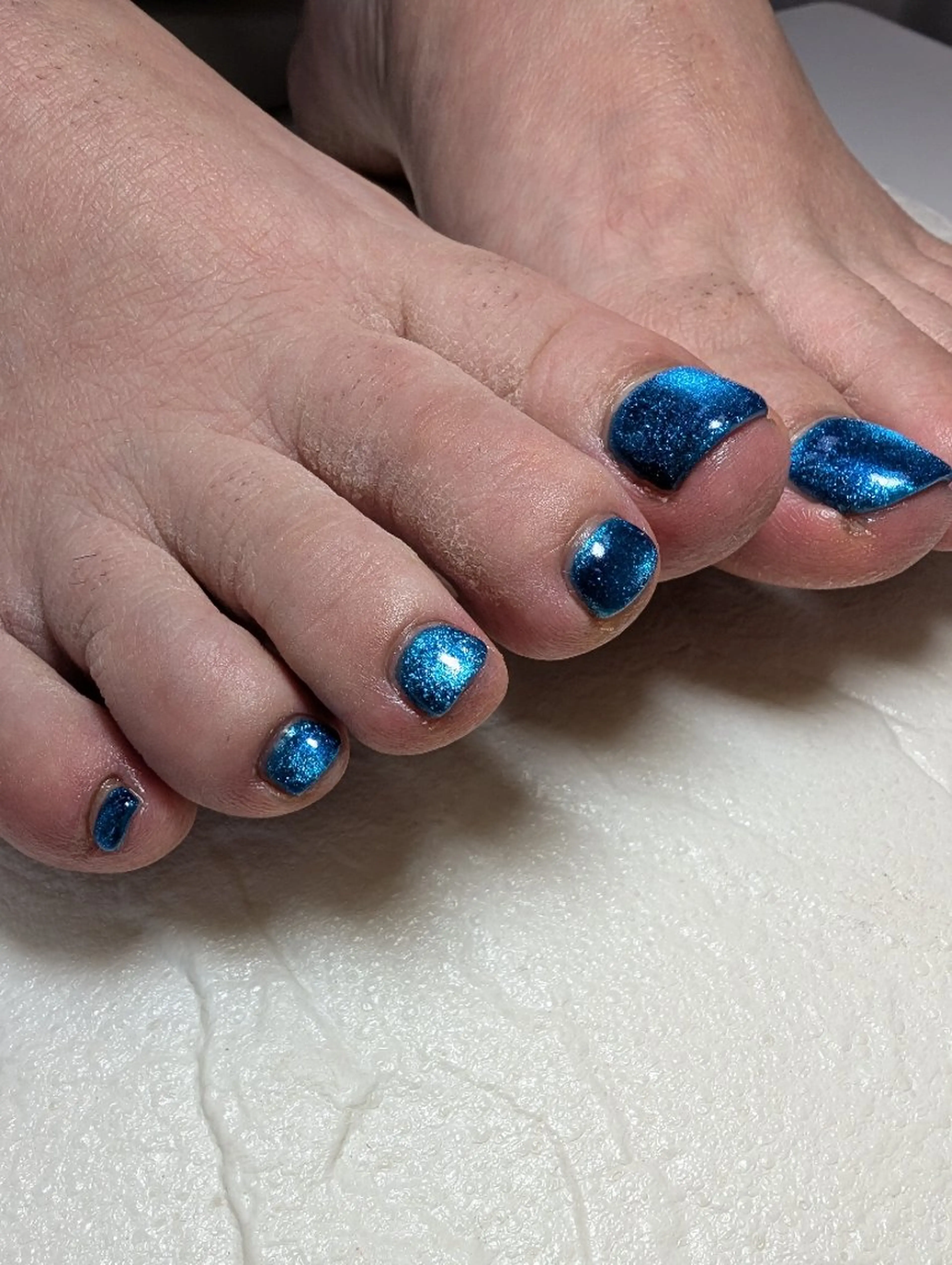 ネイル フットネイル マグネットネイル マグネットワンカラー ワンカラーネイル 松本 ひとみのネイルデザイン