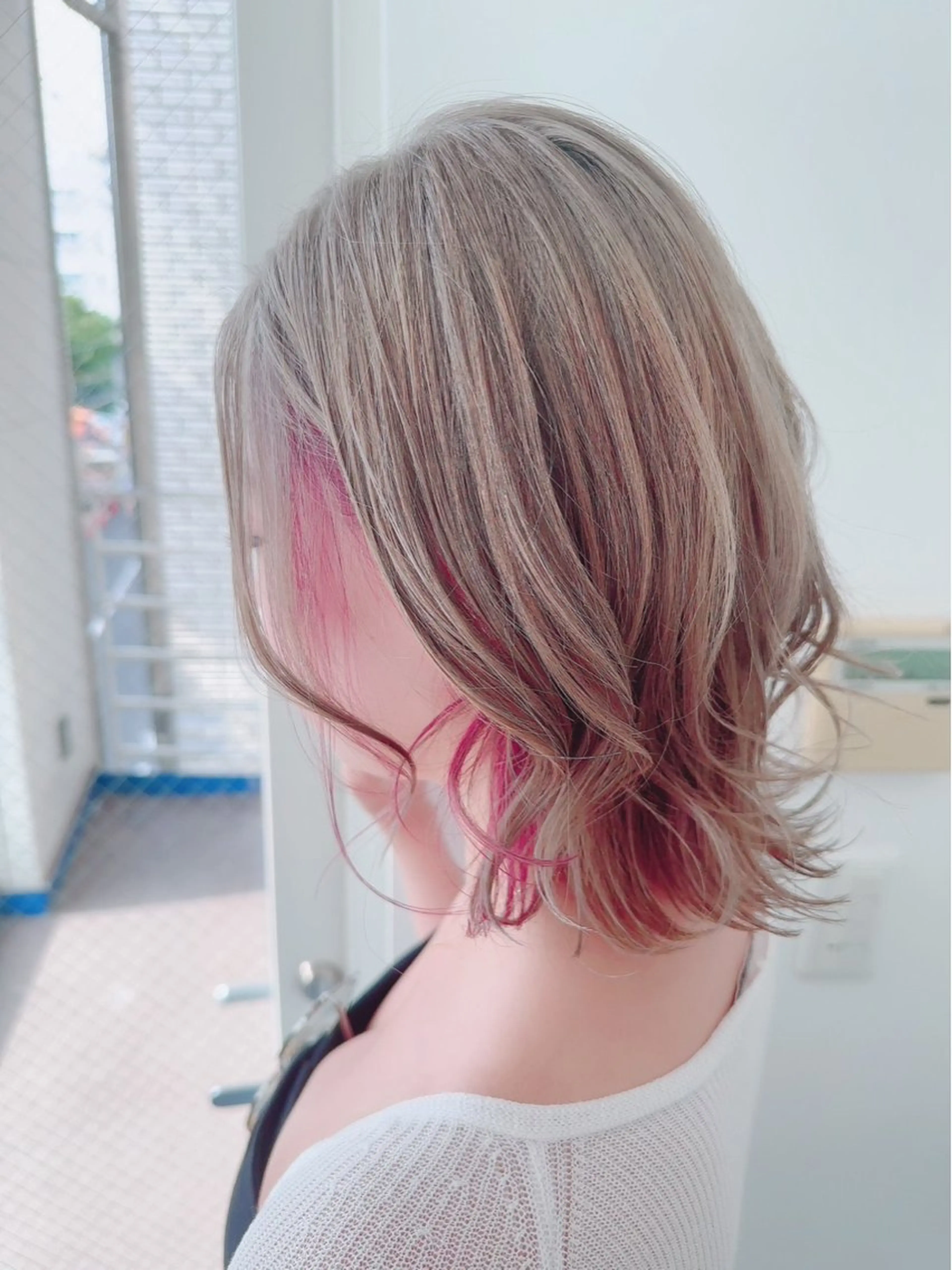 ミディアム ヘアカラー トリートメント NOAH【自由が丘】 副店長のヘアスタイル