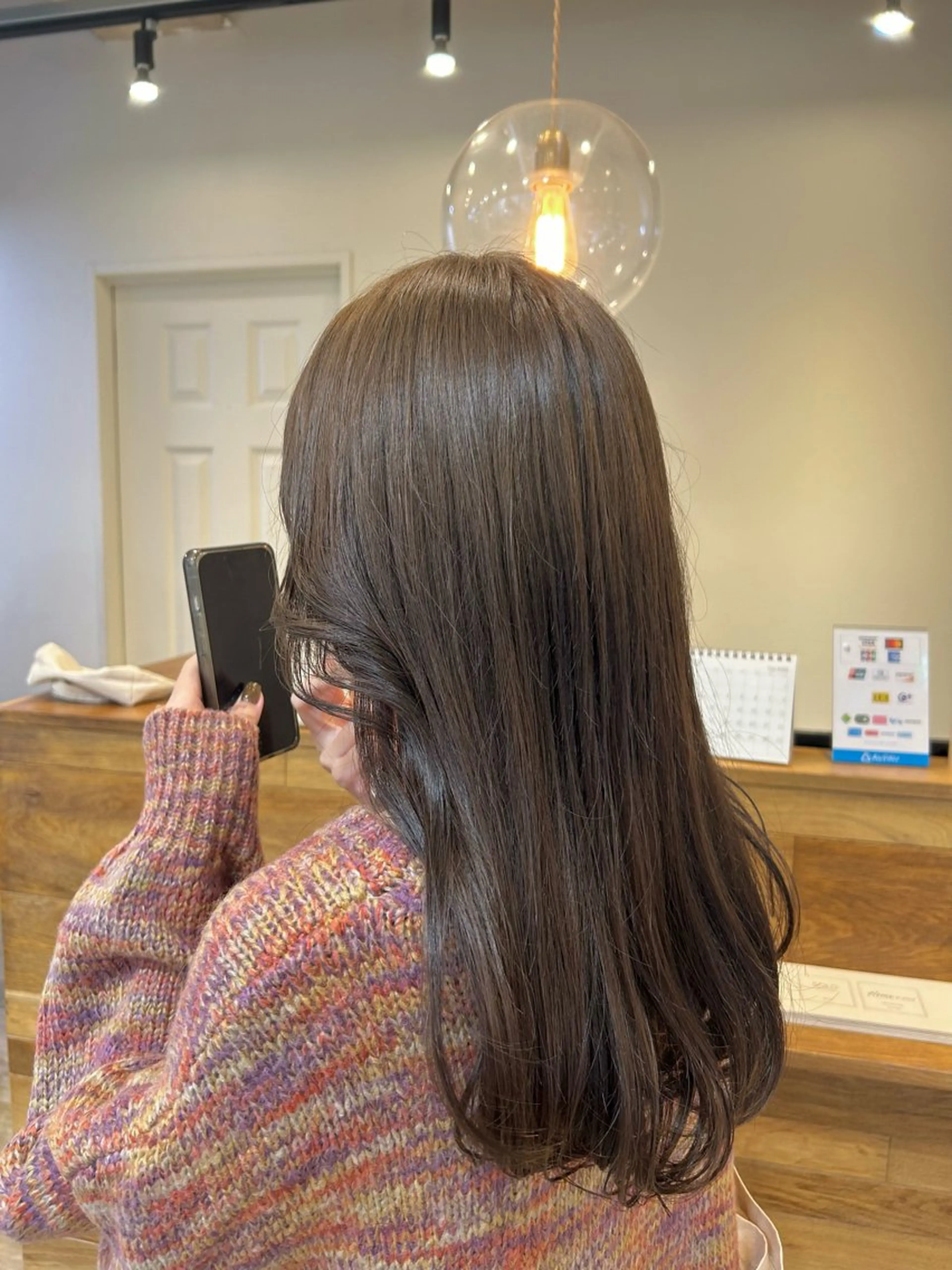 ロング ヘアカラー トリートメント ♥yelm ユウナ♥のヘアスタイル