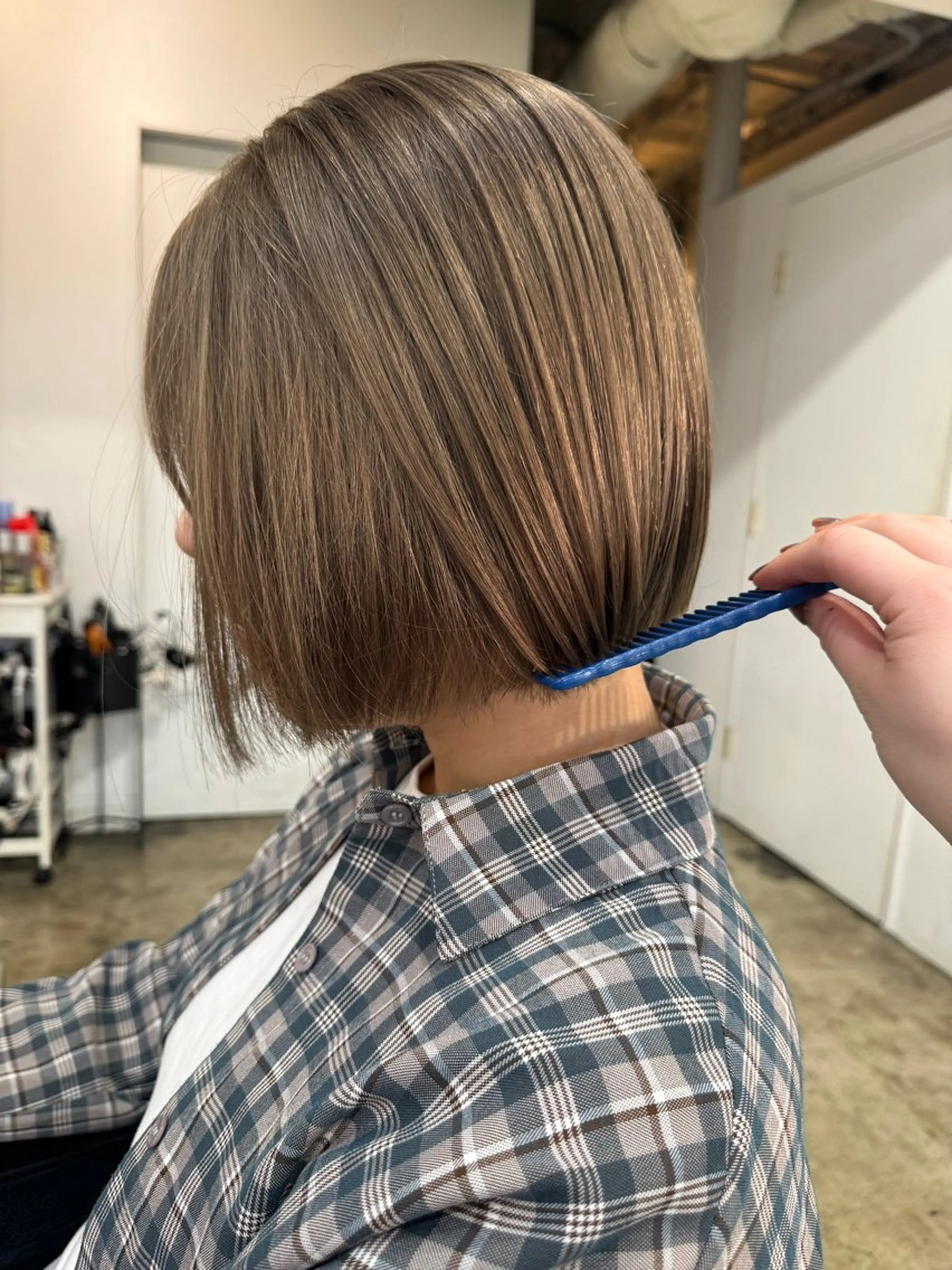 ショート カラー カット ヘアカラー トリートメント 🪽似合わせカラー RENA.🪽🩶のヘアスタイル