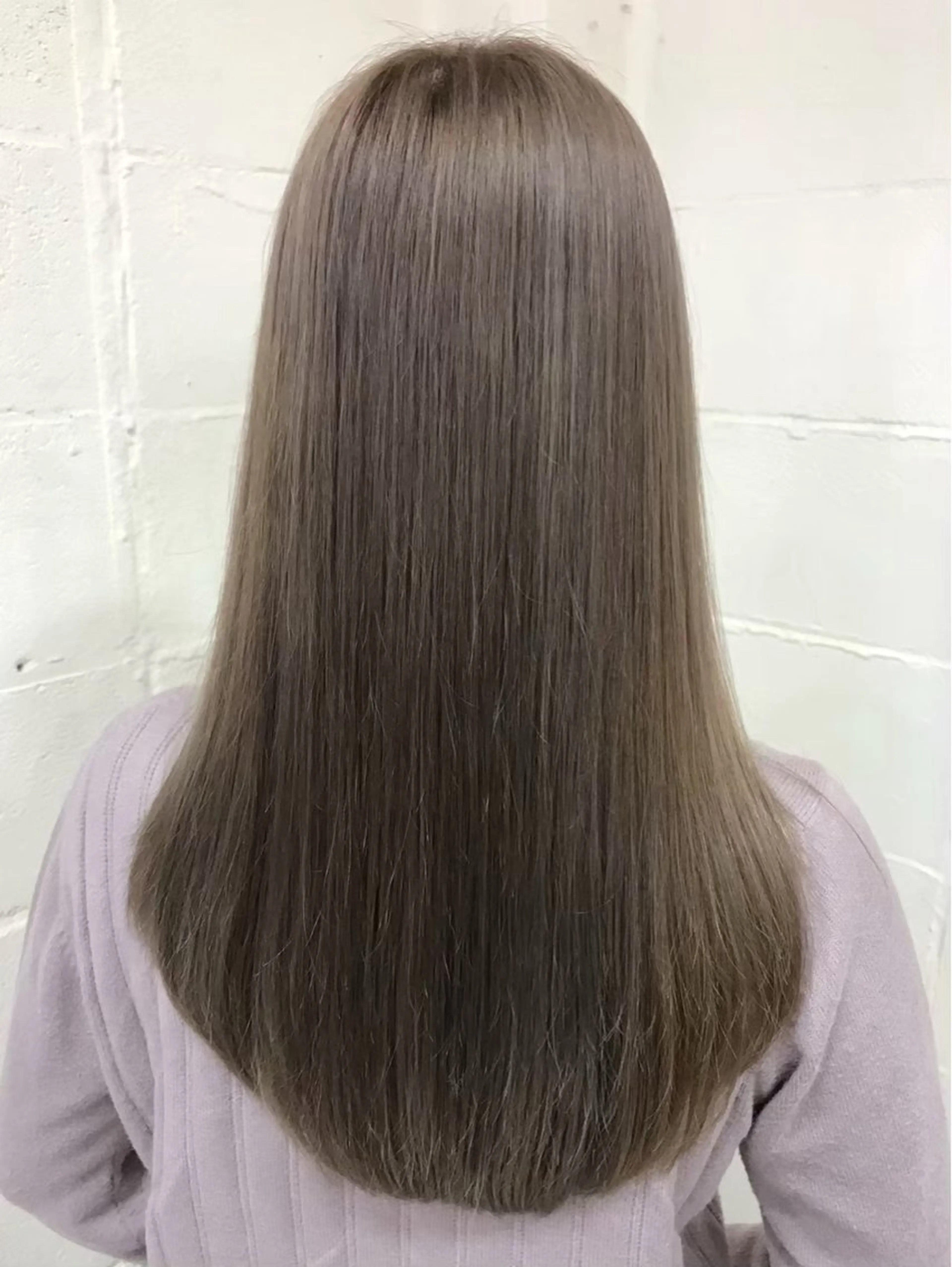 カラー ヘアセットを簡単に 🫧深井　花帆のヘアスタイル