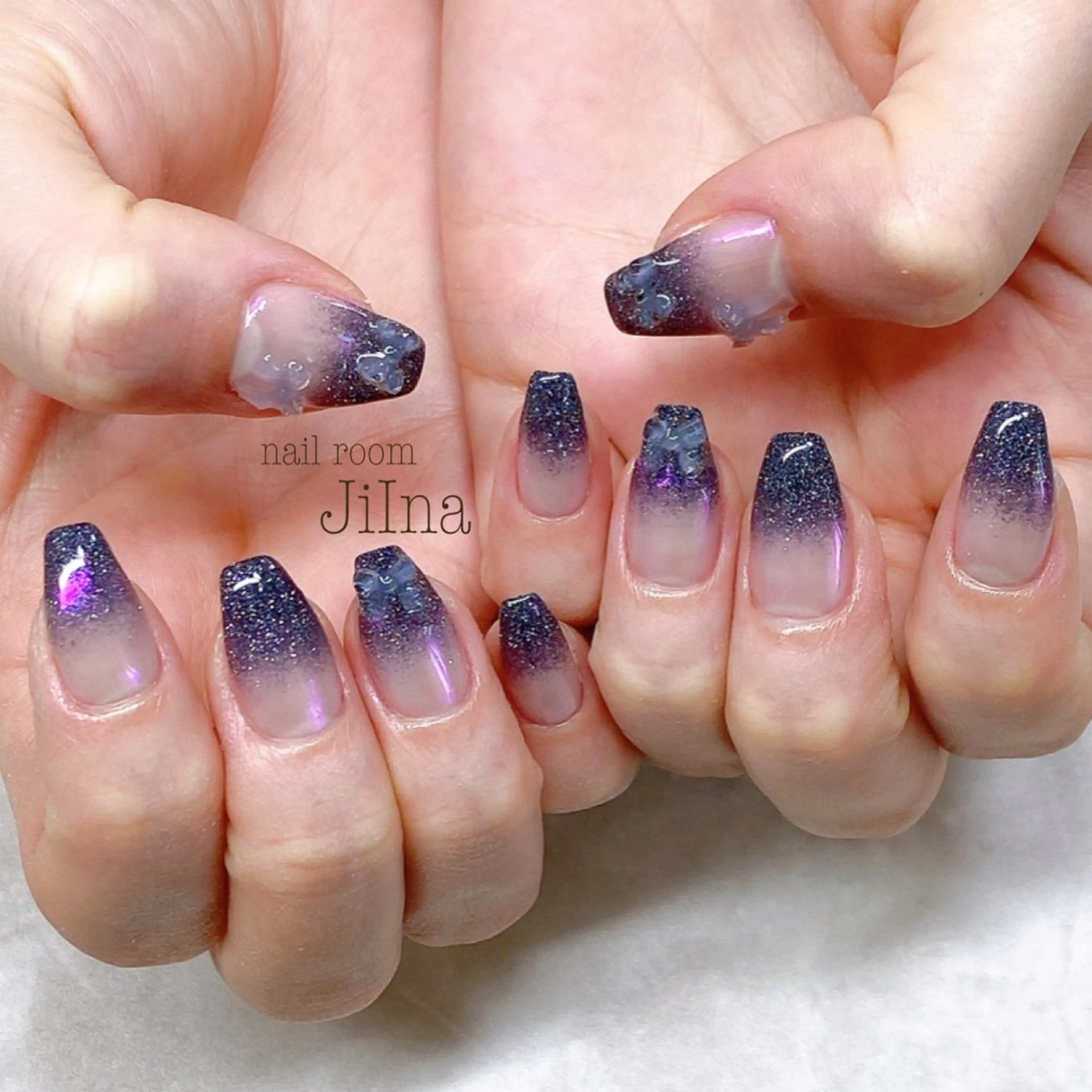 ネイル 持ち込み JiIna nailのネイルデザイン