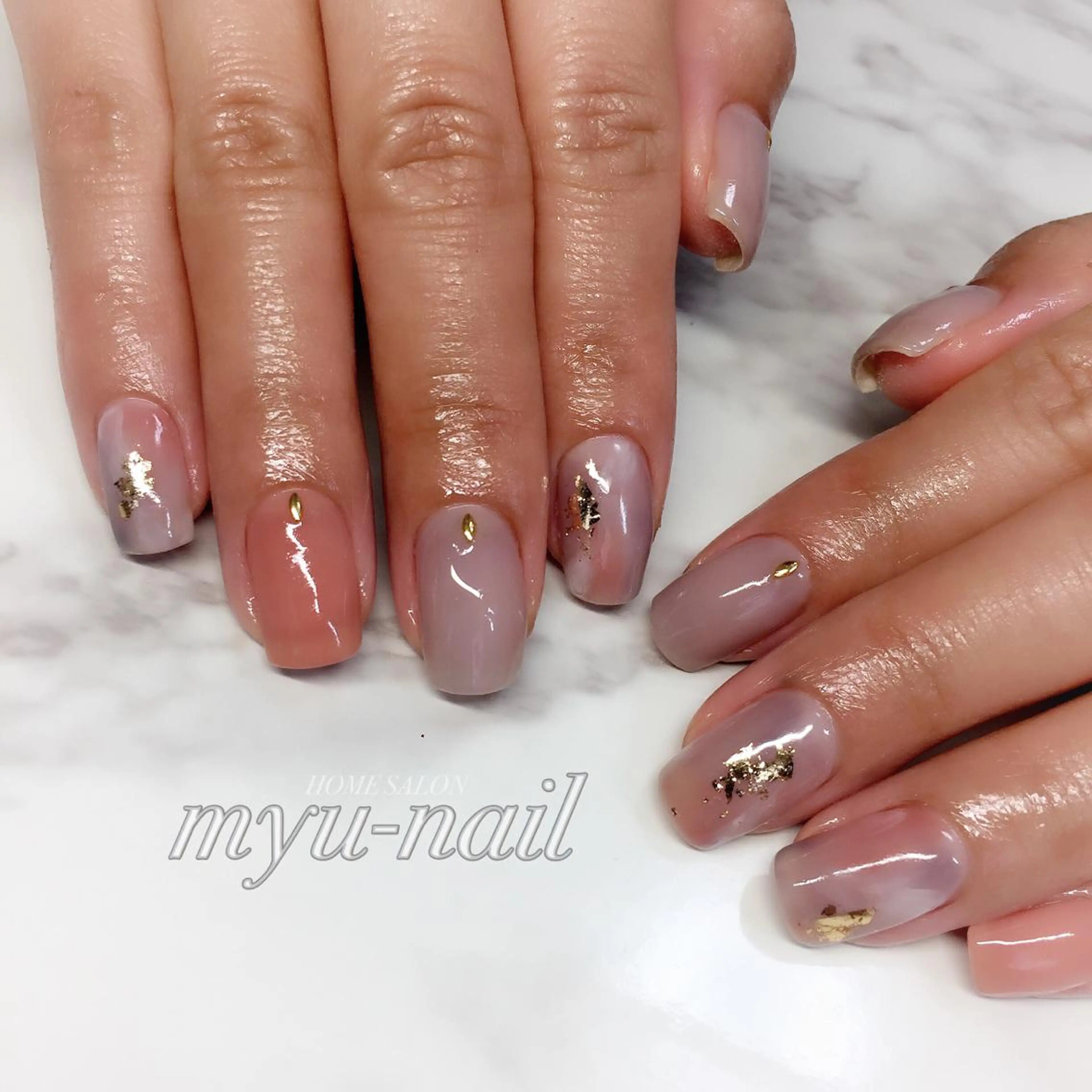 ネイル ホームサロン myu-nailのネイルデザイン