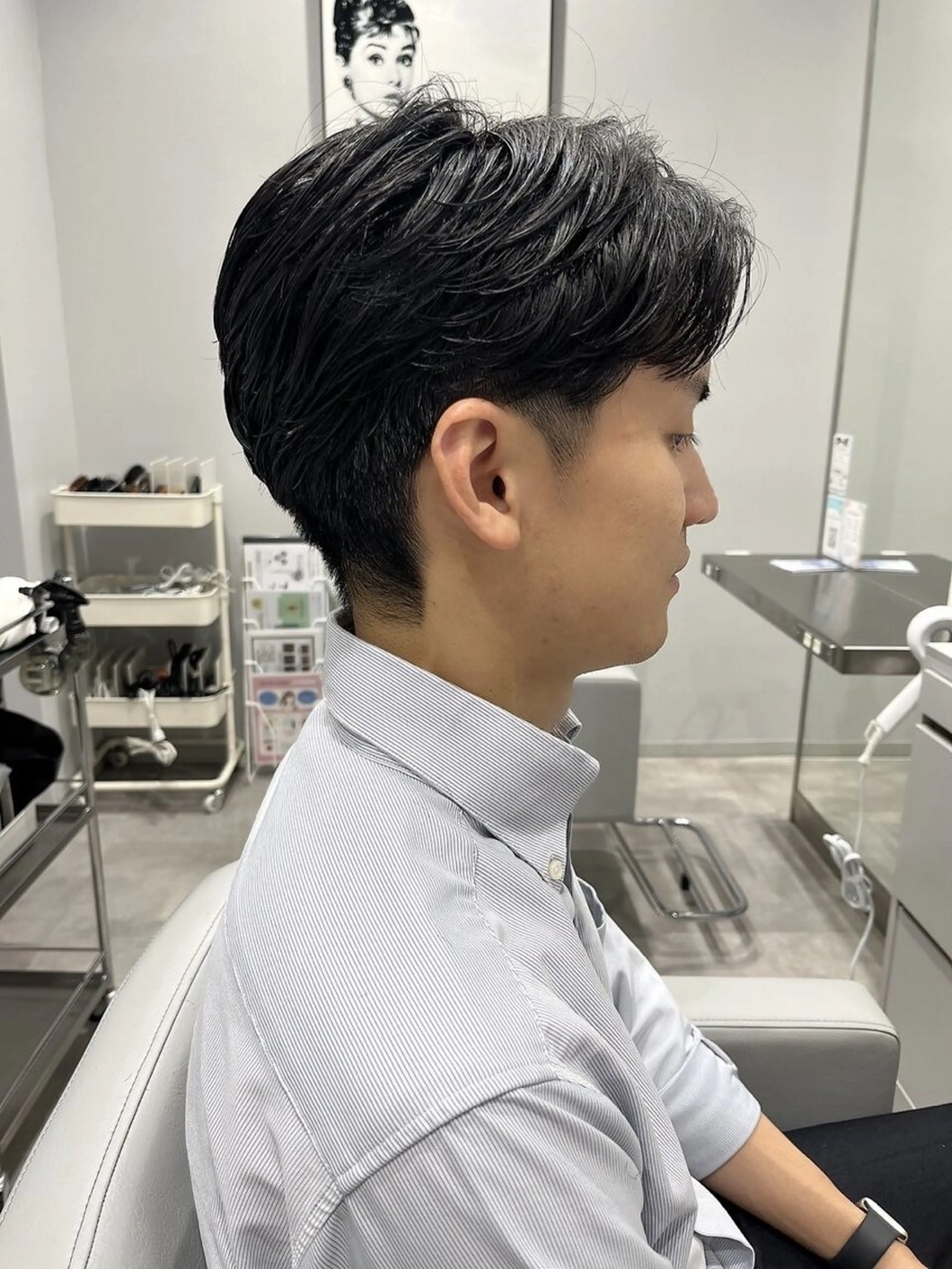 パーマ ヘアアレンジ メンズ Hair&Make Allureのヘアスタイル