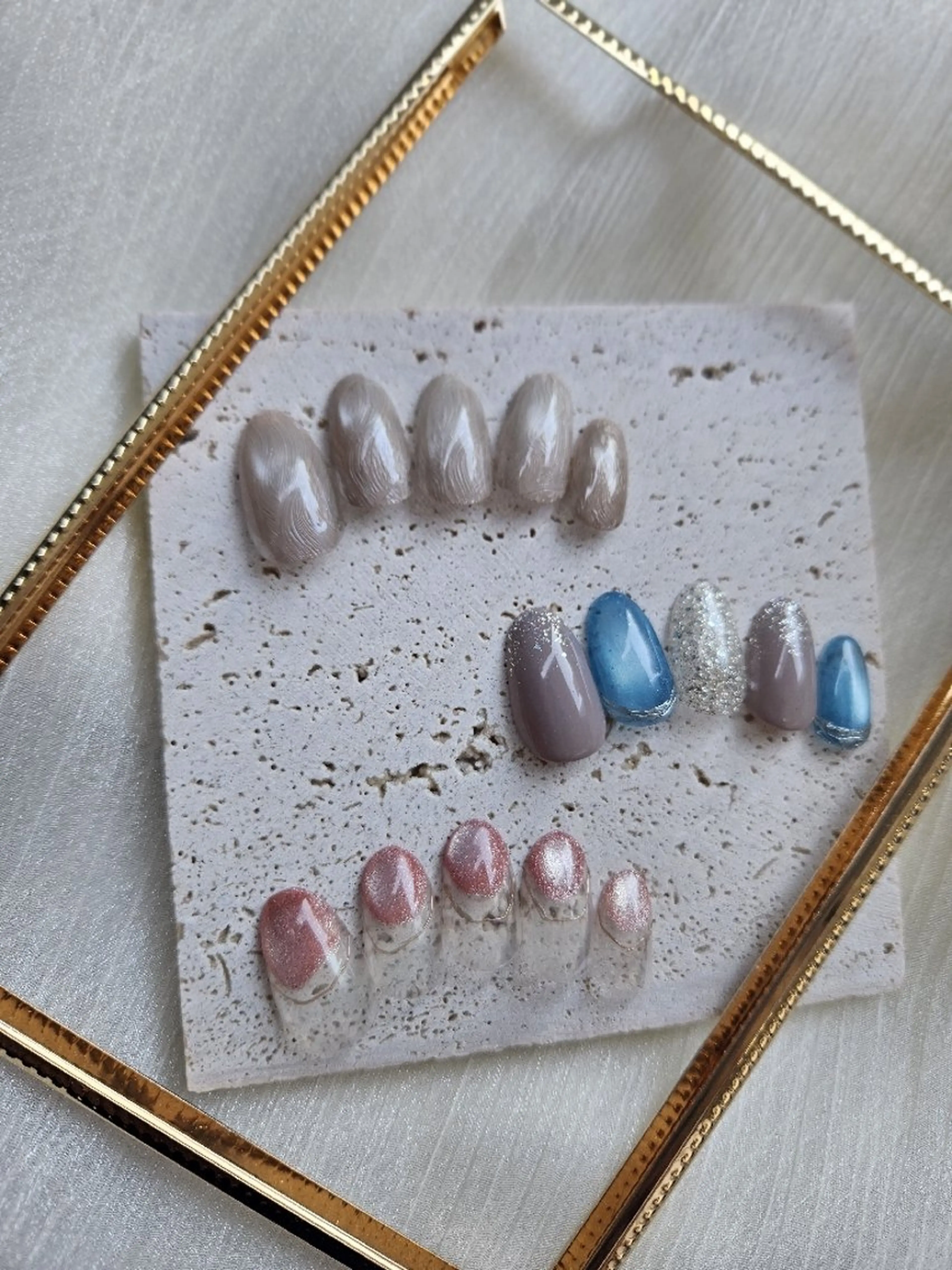 ネイル ニュアンスネイル ハンドネイル GO TODAY シェアサロン新宿Gratia店所属・nagisa 🩰🫧のネイルデザイン