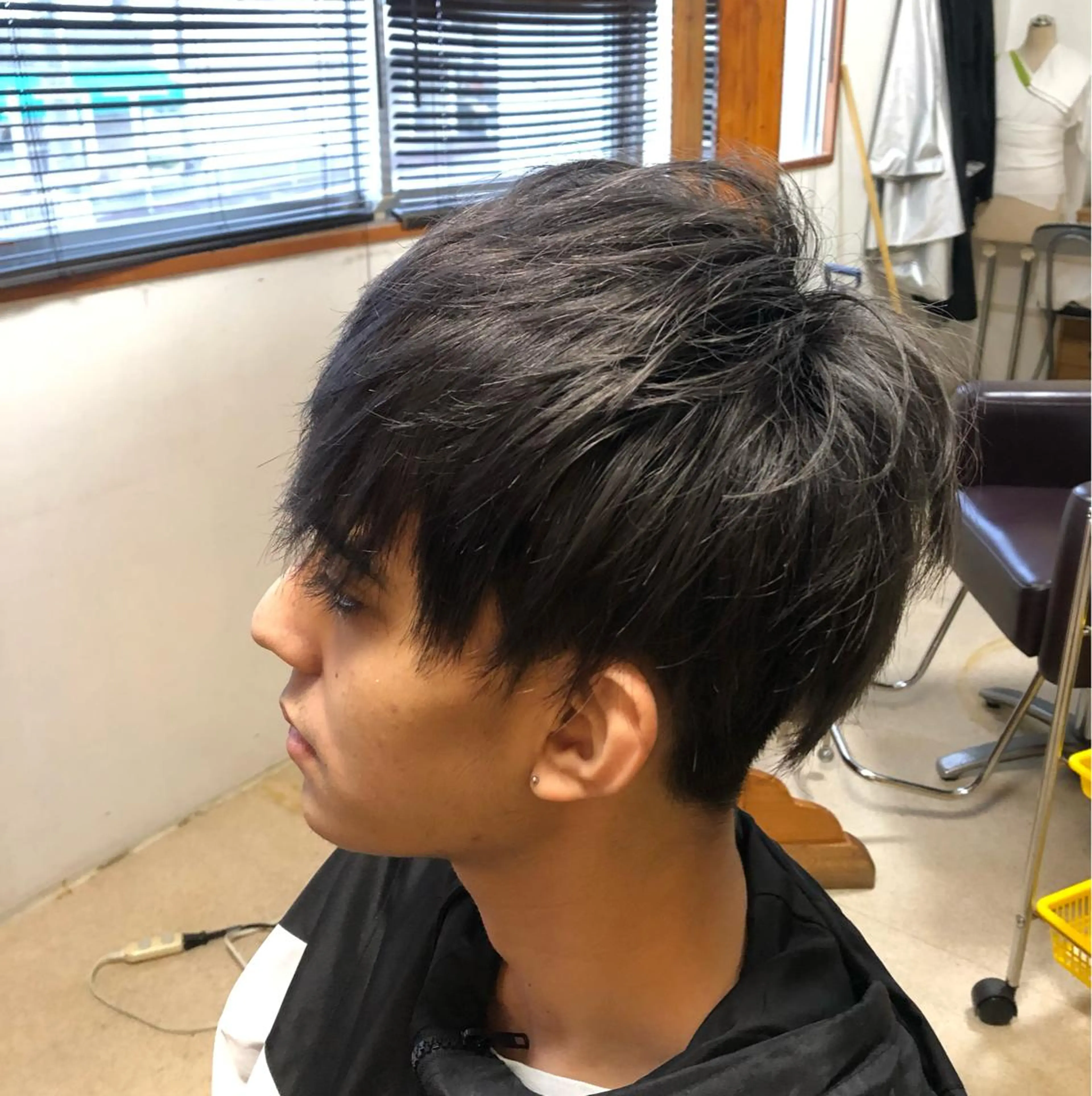 ショート メンズ カット ヘアカラー トリートメント 嘉手納美容室 ルアナエヴァのヘアスタイル