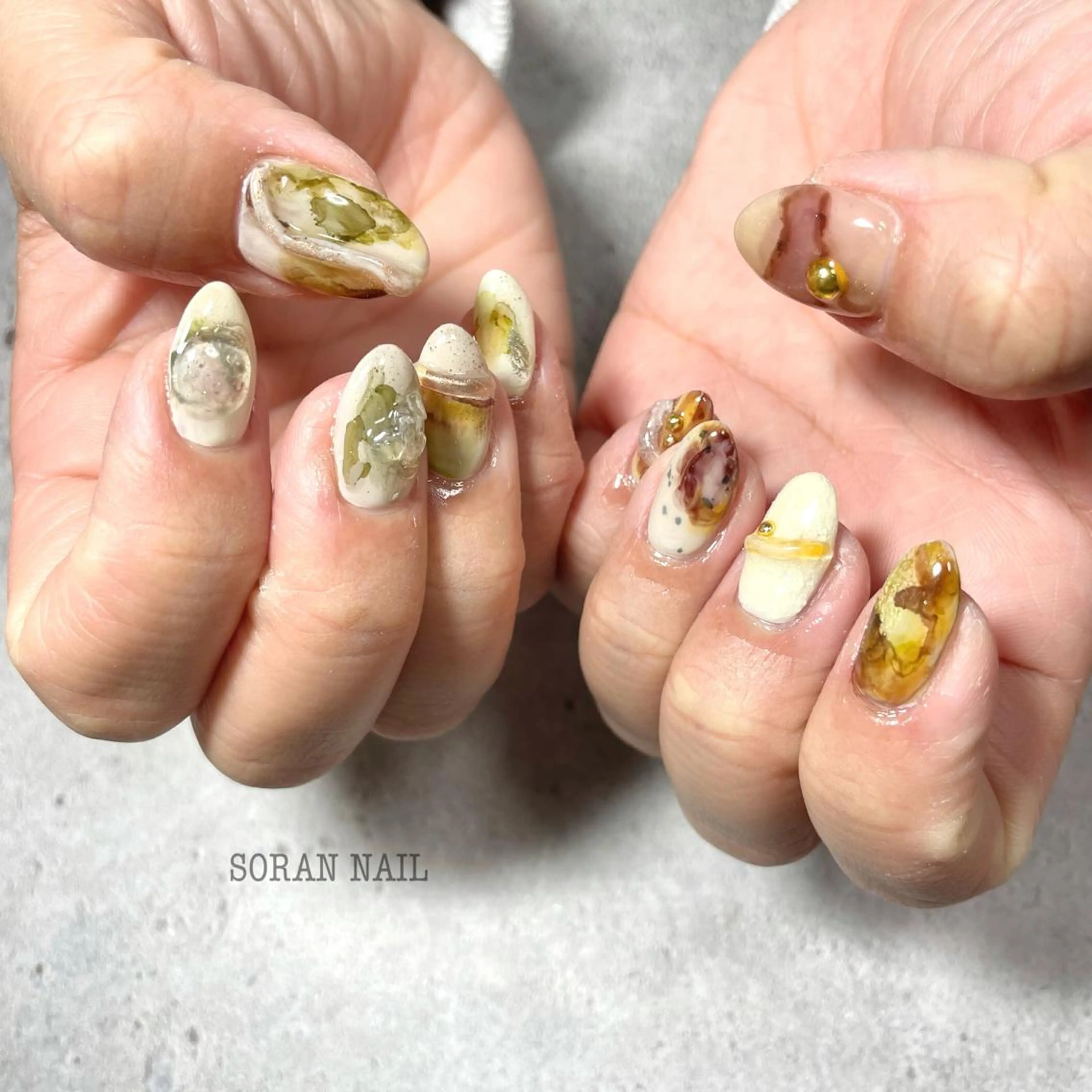 ネイル ハンドネイル soran nailのネイルデザイン