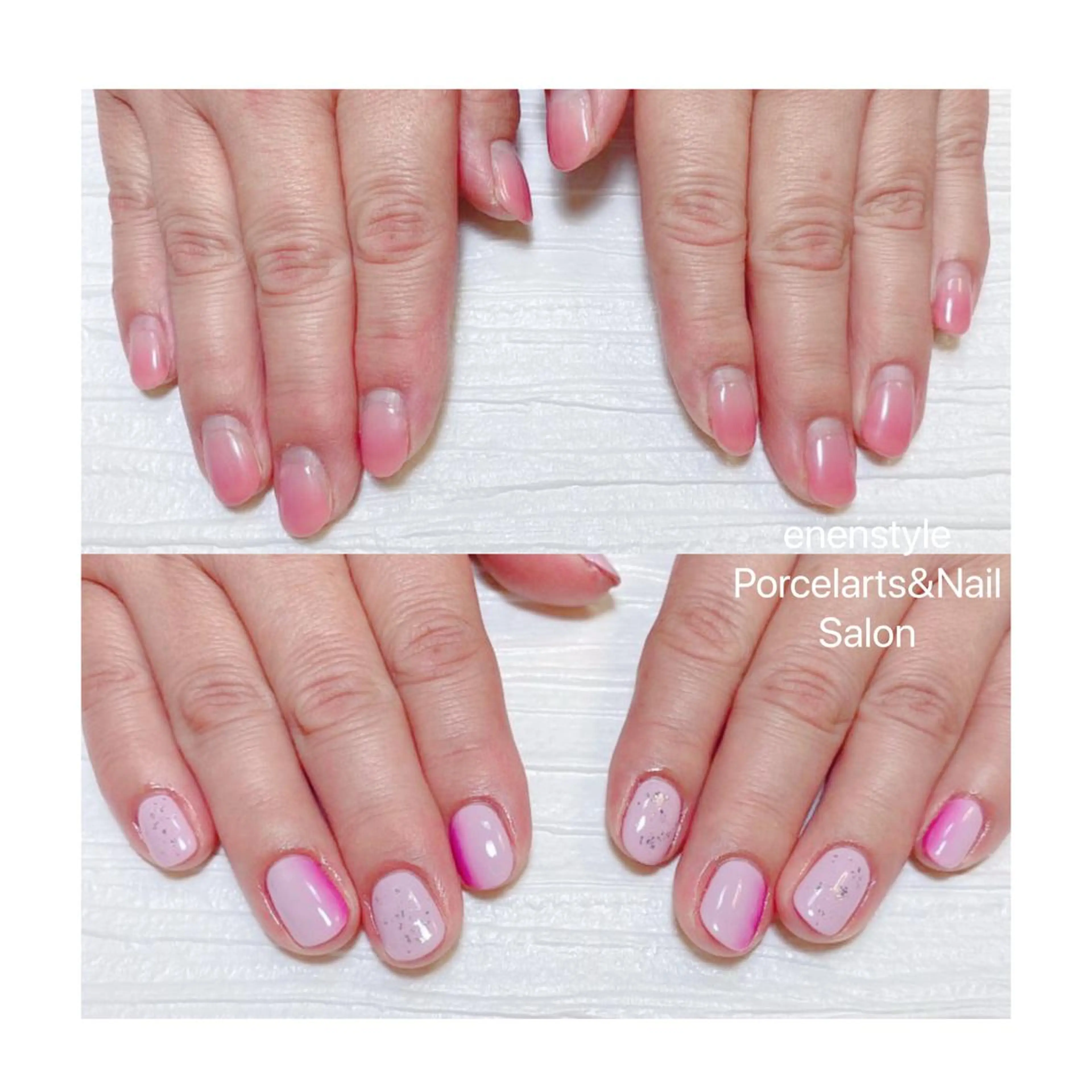 ショート ネイル ハンドネイル 👑enen style👑のネイルデザイン