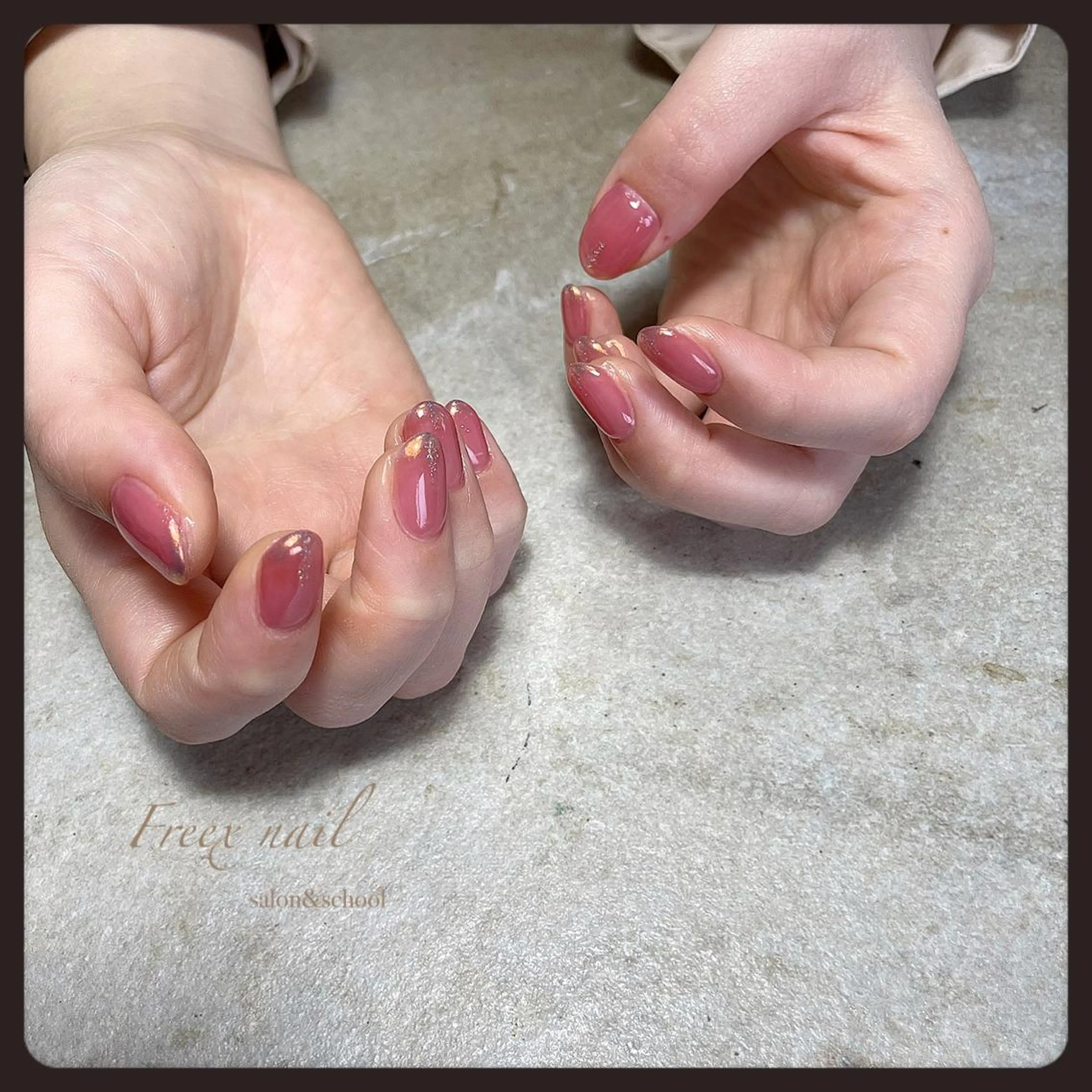 ネイル オフィスネイル ハンドネイル ハンドケア freex nail /ニュアンス/個性派のネイルデザイン