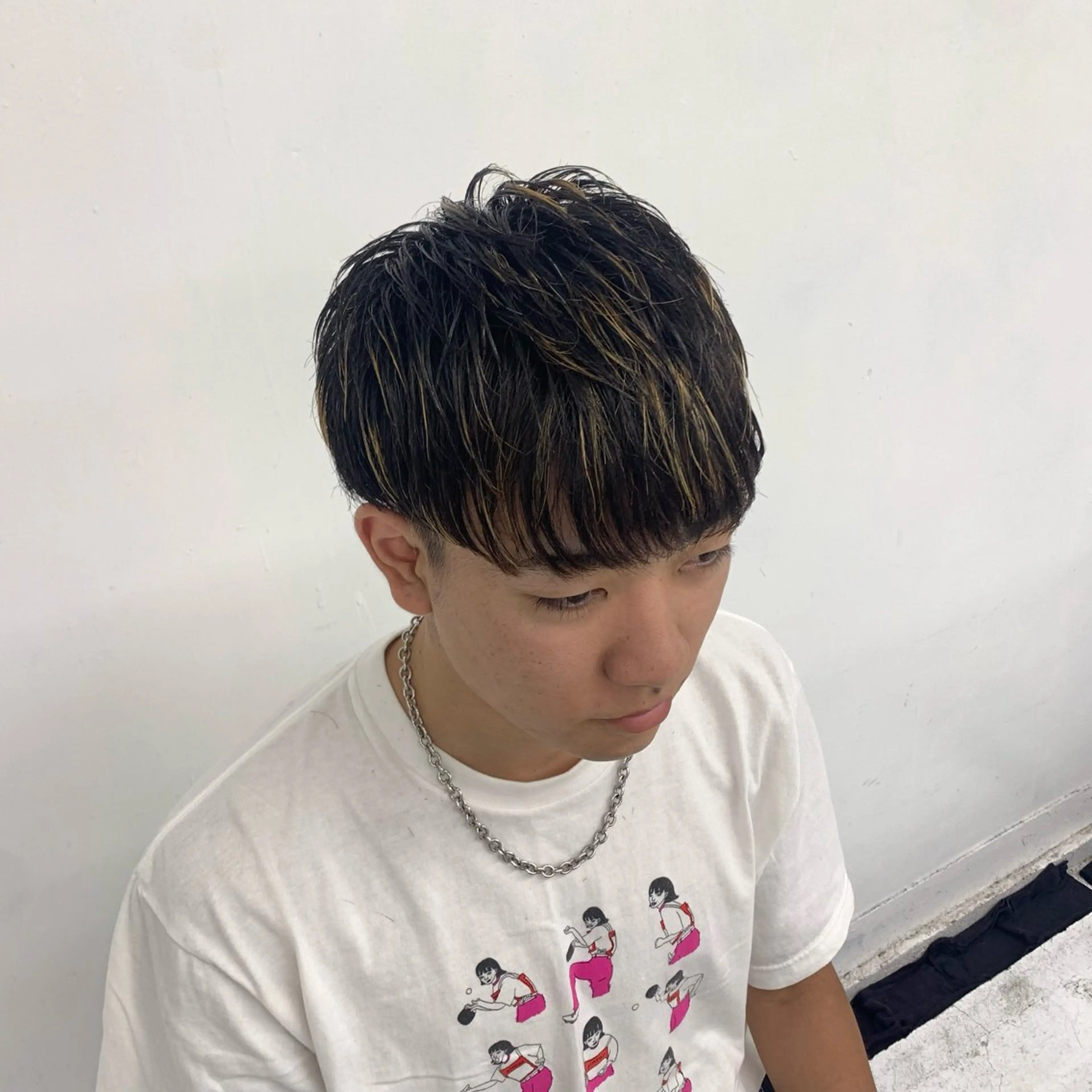 ショート メンズ マッシュ カット 【メンズパーマ特化】 🍏網中勇喜のヘアスタイル