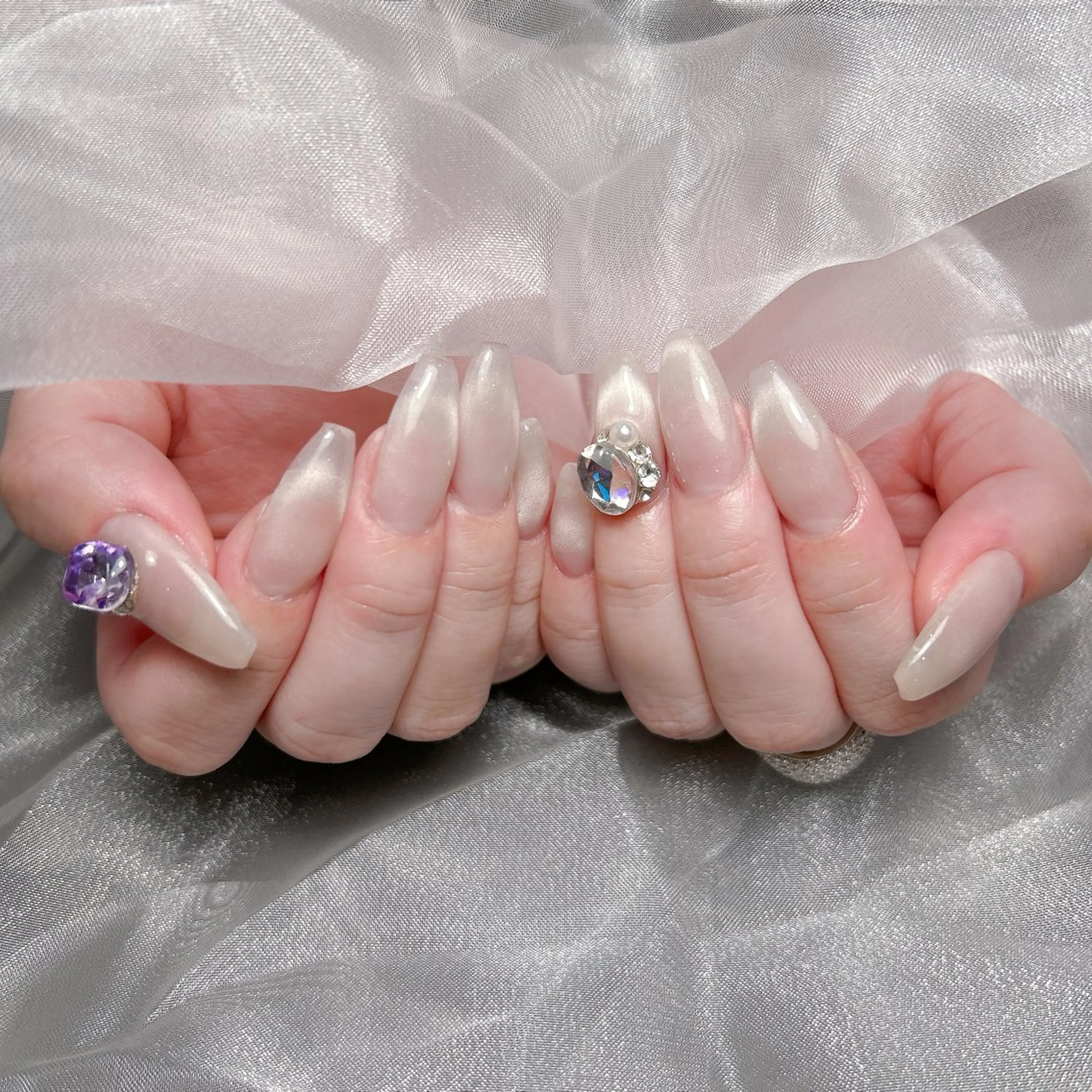 ネイル マグネットネイル ハンドネイル Muua bloomのネイルデザイン