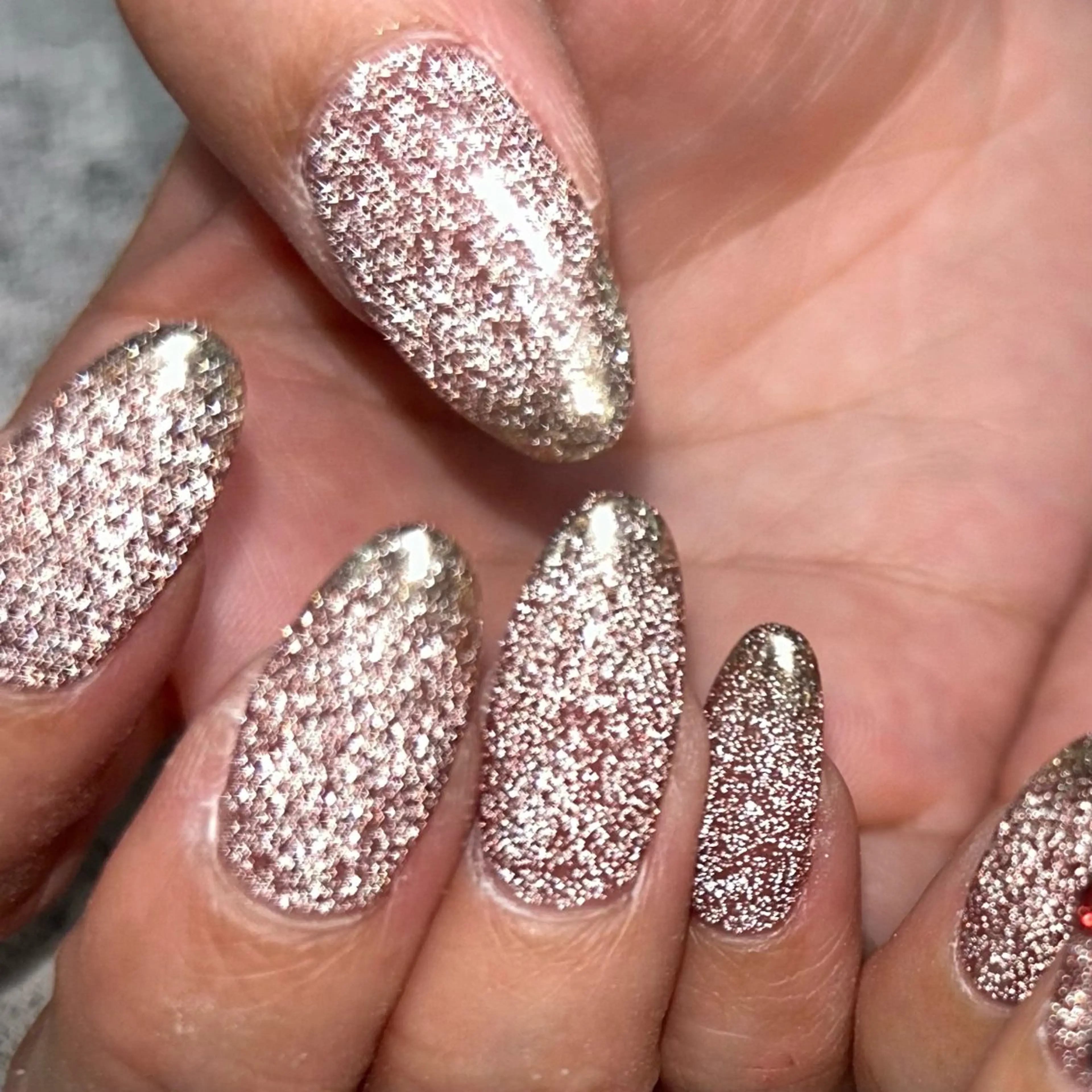 ネイル フラッシュネイル ミラーネイル 東十条muumii ネイルまつ毛のネイルデザイン