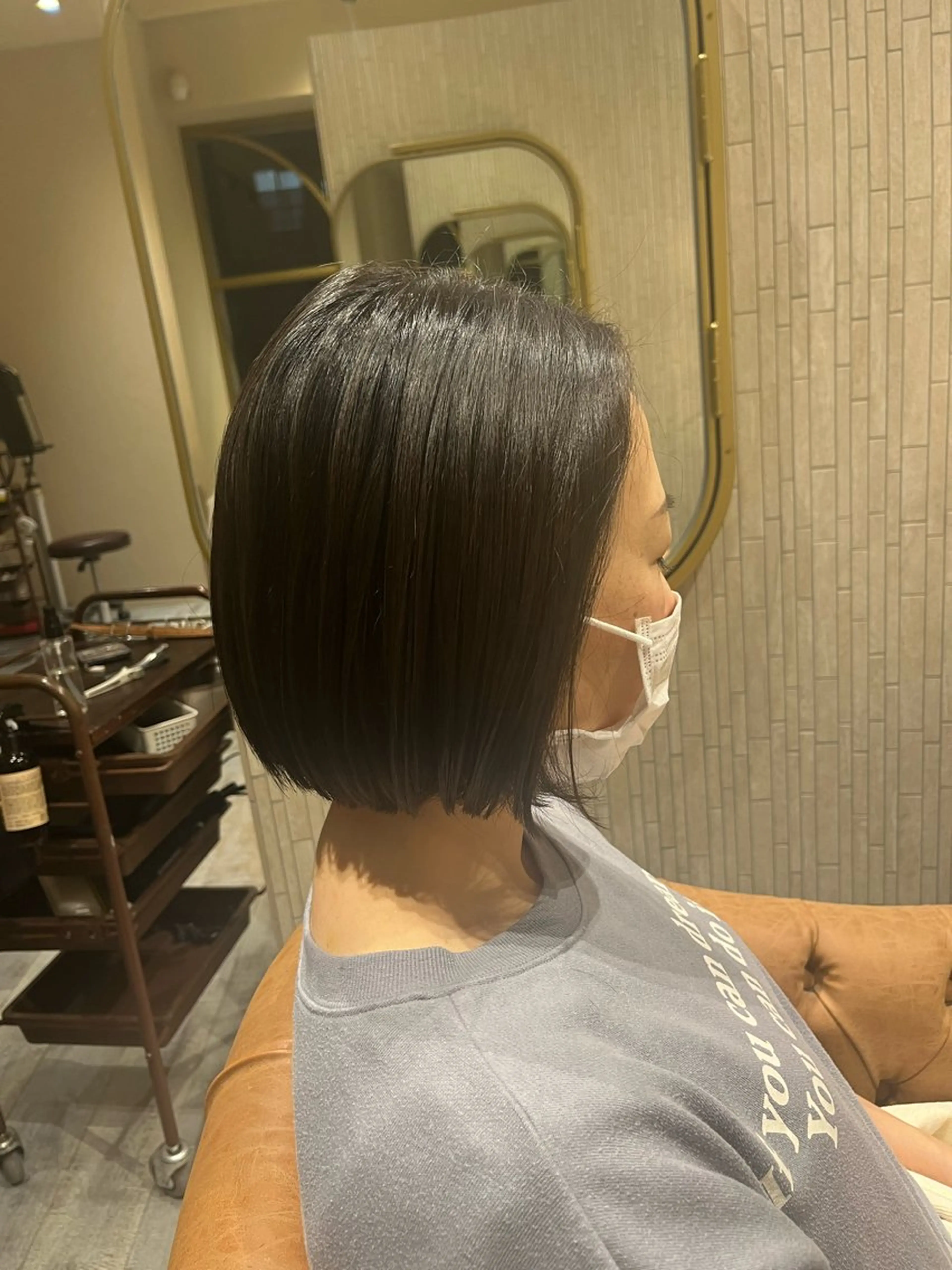 ショート ボブ Uo/似合わせパーマ /髪質改善/四条烏丸のヘアスタイル